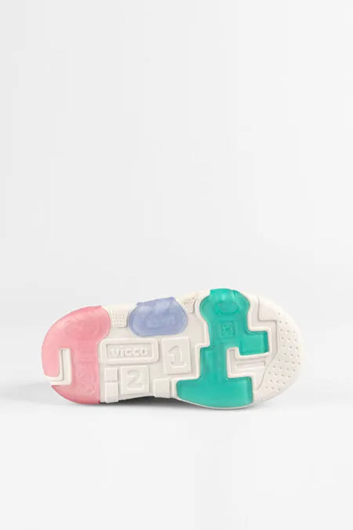 Number Işıklı Phkon Hafif Taban Cırtlı Çocuk Spor Ayakkabı BEYAZ / Beden : 25 / Cinsiyet : Unisex