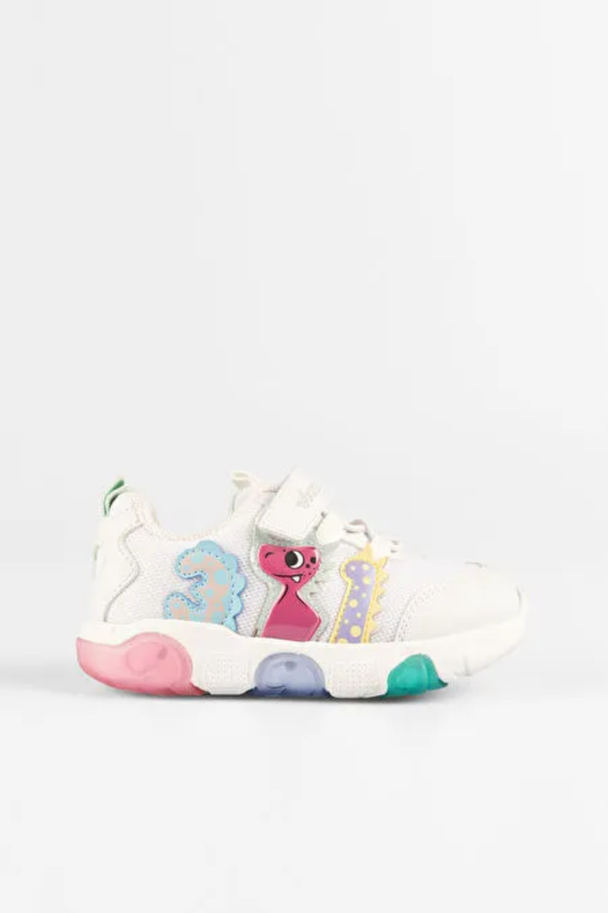 Number Işıklı Phkon Hafif Taban Cırtlı Çocuk Spor Ayakkabı BEYAZ / Beden : 25 / Cinsiyet : Unisex