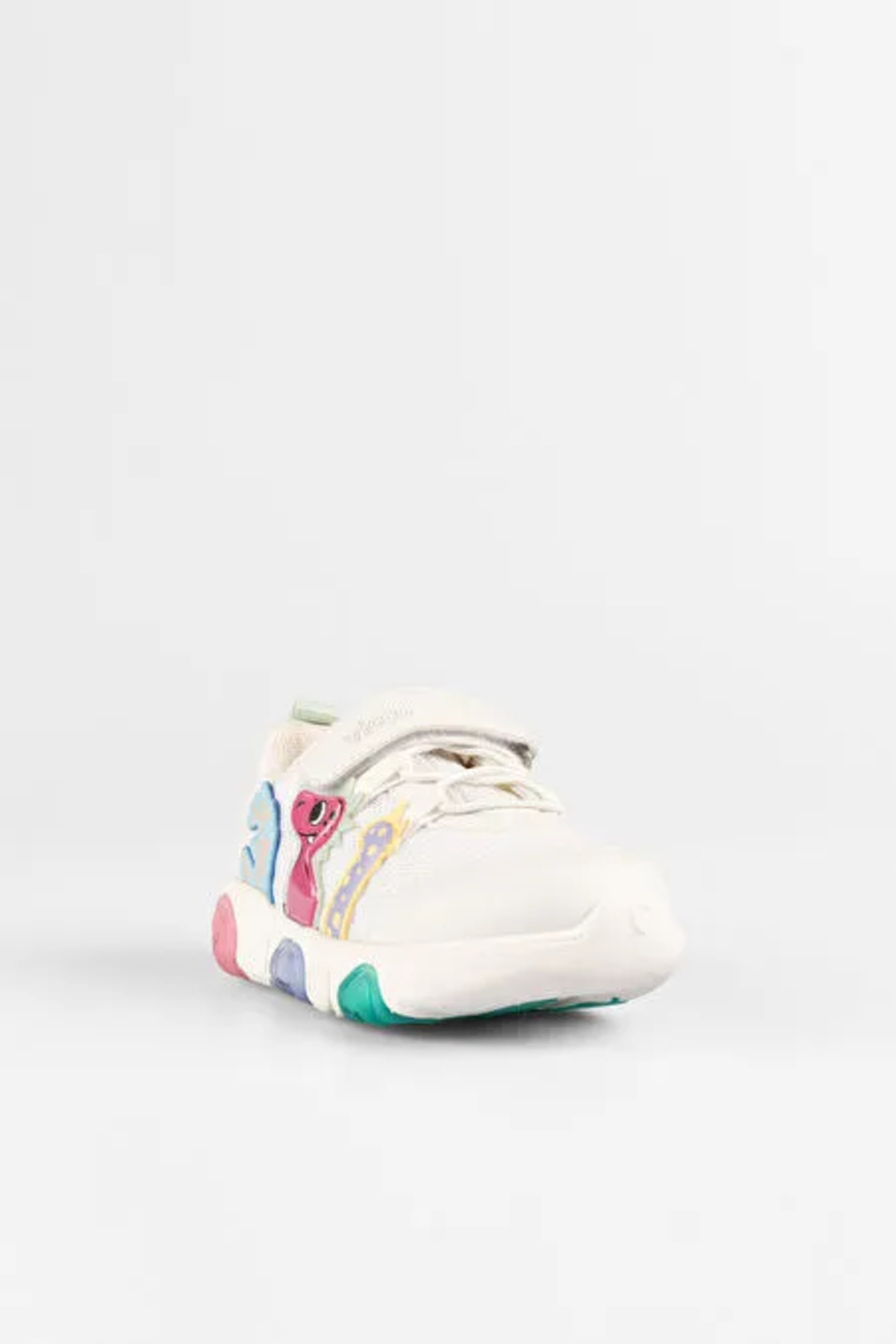 Number Işıklı Phkon Hafif Taban Cırtlı Çocuk Spor Ayakkabı BEYAZ / Beden : 25 / Cinsiyet : Unisex