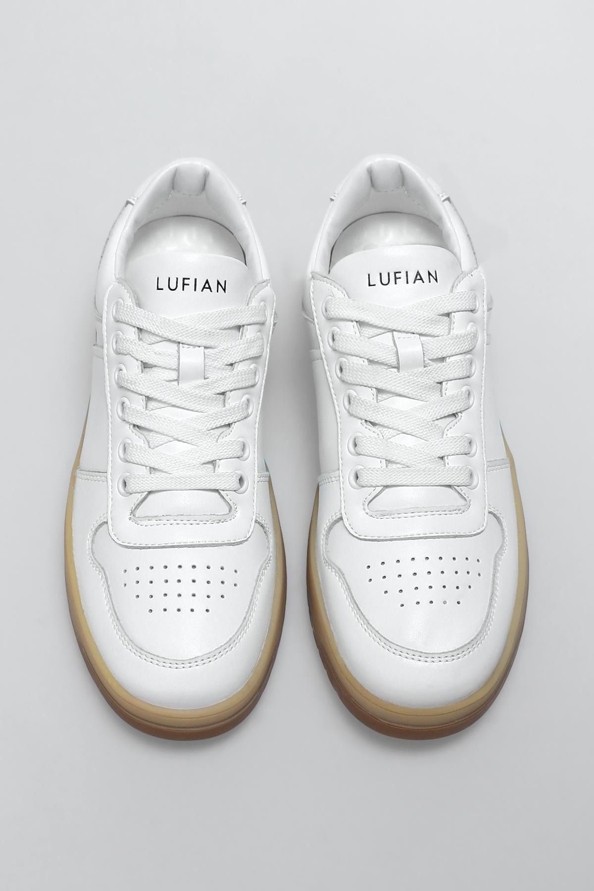 Alexıs Beyaz Kadın Hakiki Deri Spor Ayakkabı / Beden : 37 / Cinsiyet : Kadın / Kız