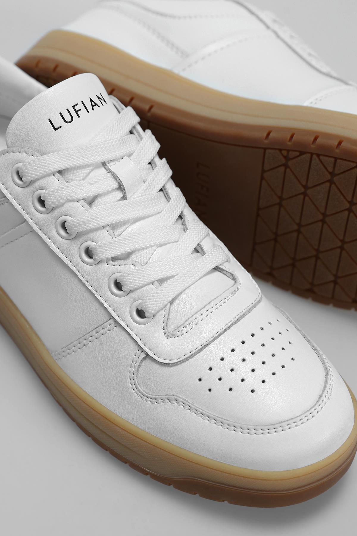 Alexıs Beyaz Kadın Hakiki Deri Spor Ayakkabı / Beden : 39 / Cinsiyet : Kadın / Kız