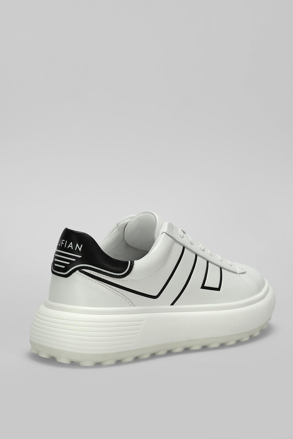 Harold Beyaz Erkek Hakiki Deri Spor Ayakkabı / Beden : 40 / Cinsiyet : Erkek