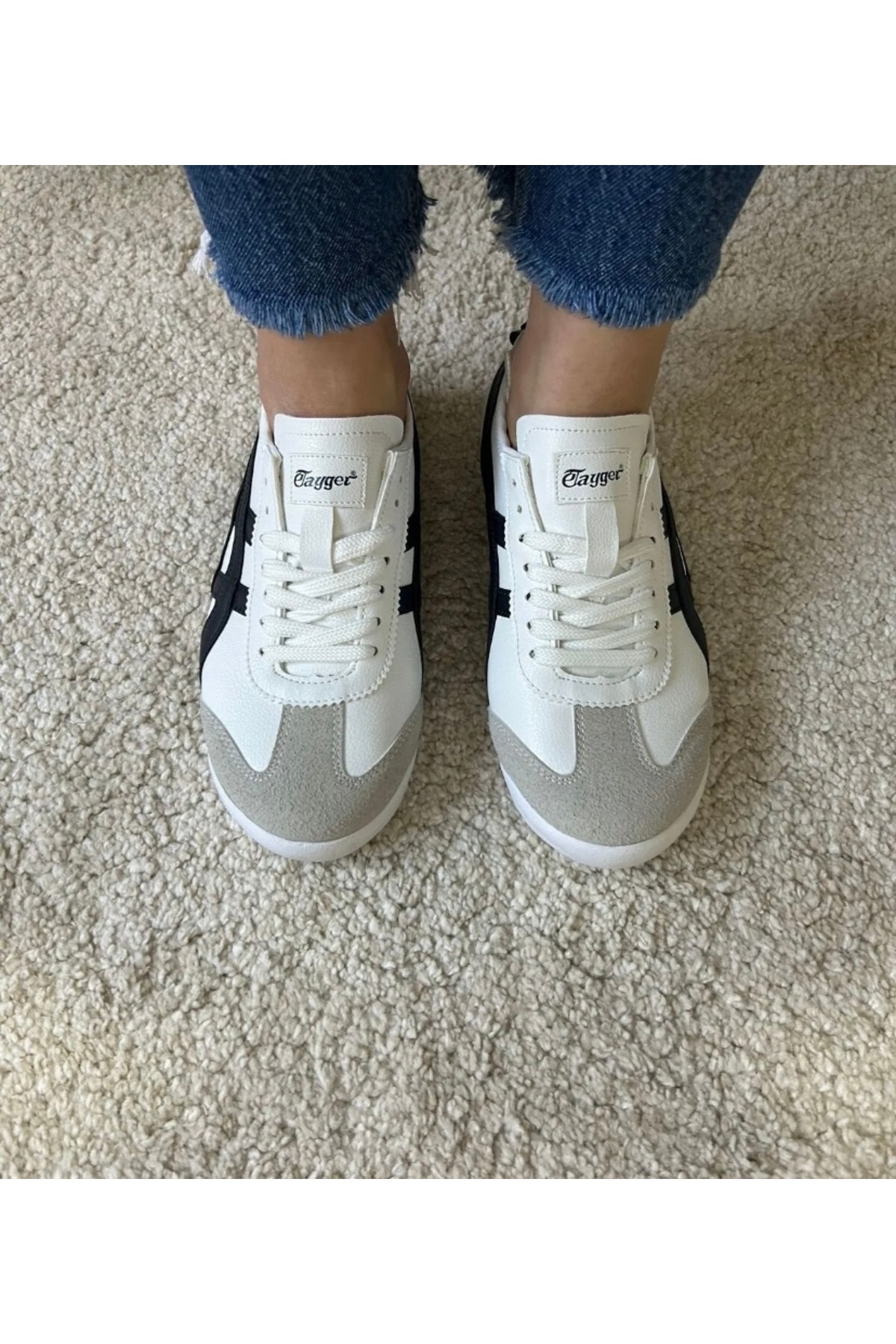 Tayger unisex kadın erkek kaymaz taban sneakers / Beden : 42 / Cinsiyet : Unisex