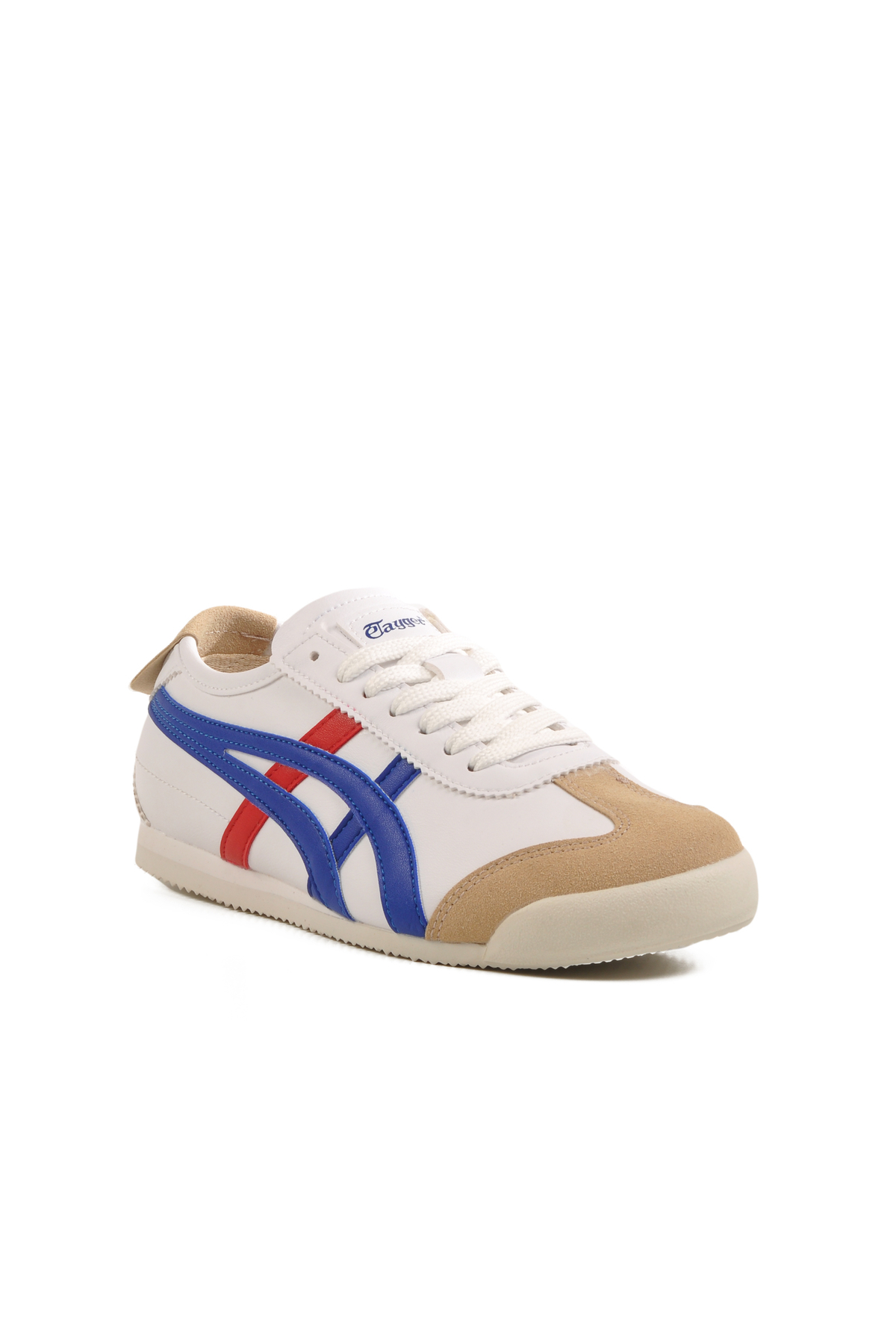 Beyaz Mavi Bağcıklı Unisex Spor Ayakkabı / Beden : 39 / Cinsiyet : Unisex