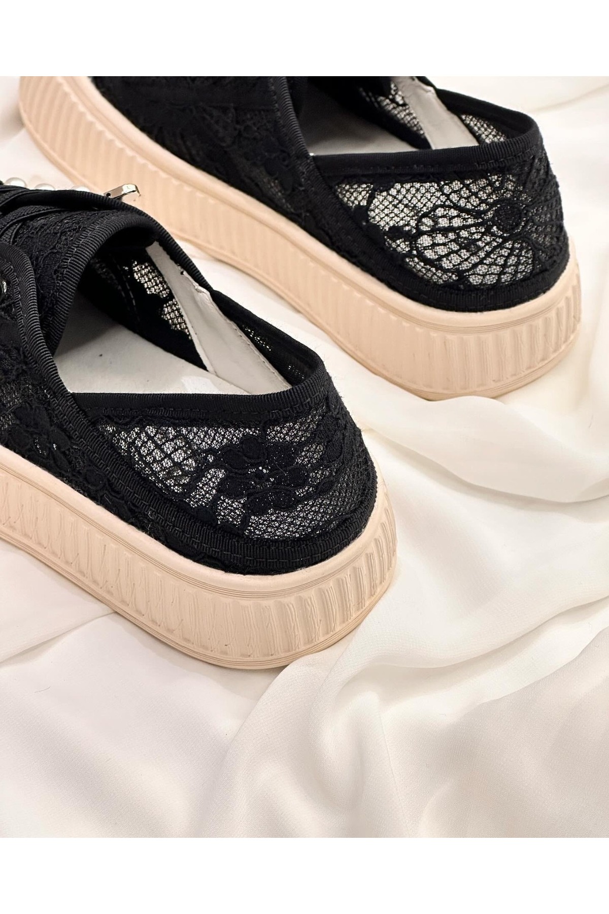 Dantelli Kadın Sneaker / Beden : 37 / Cinsiyet : Kadın / Kız