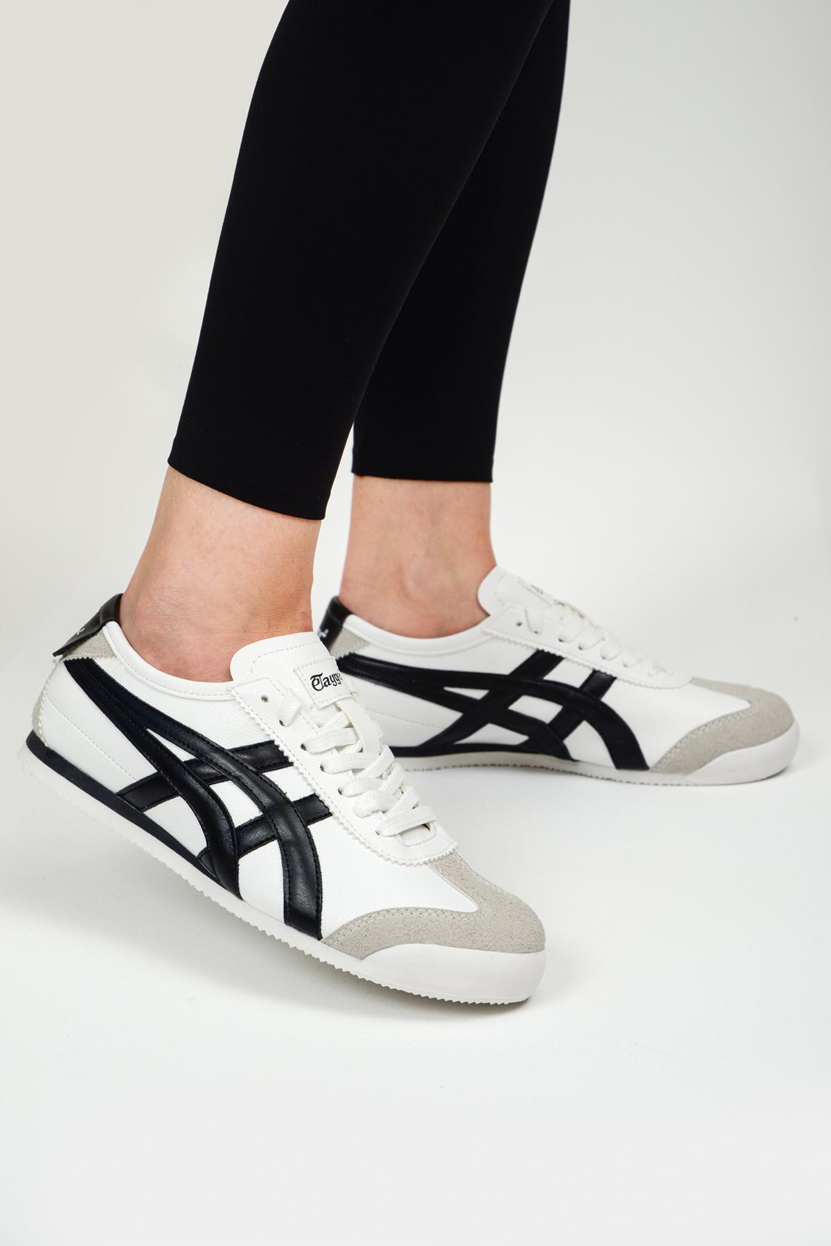 Orthopedix Unisex Sneakers Spor Ayakkabı Beyaz - Siyah / Beden : 40 / Cinsiyet : Unisex