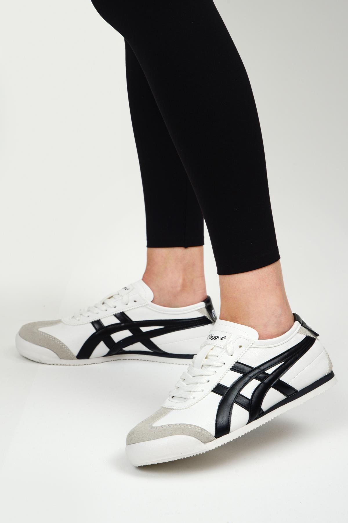 Orthopedix Unisex Sneakers Spor Ayakkabı Beyaz - Siyah / Beden : 36 / Cinsiyet : Unisex