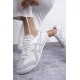 Orthopedix Unisex Sneakers Spor Ayakkabı Beyaz - Gri / Beden : 43 / Cinsiyet : Unisex