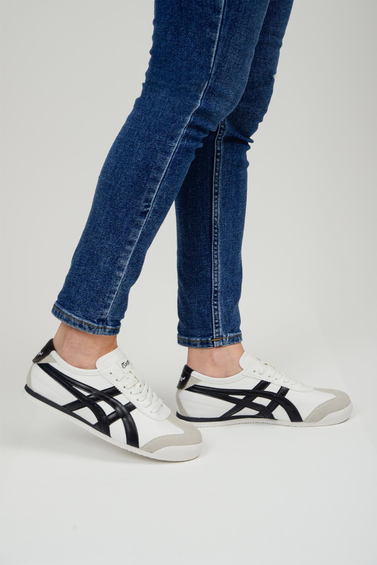 Orthopedix Unisex Sneakers Spor Ayakkabı Beyaz - Siyah / Beden : 37 / Cinsiyet : Unisex