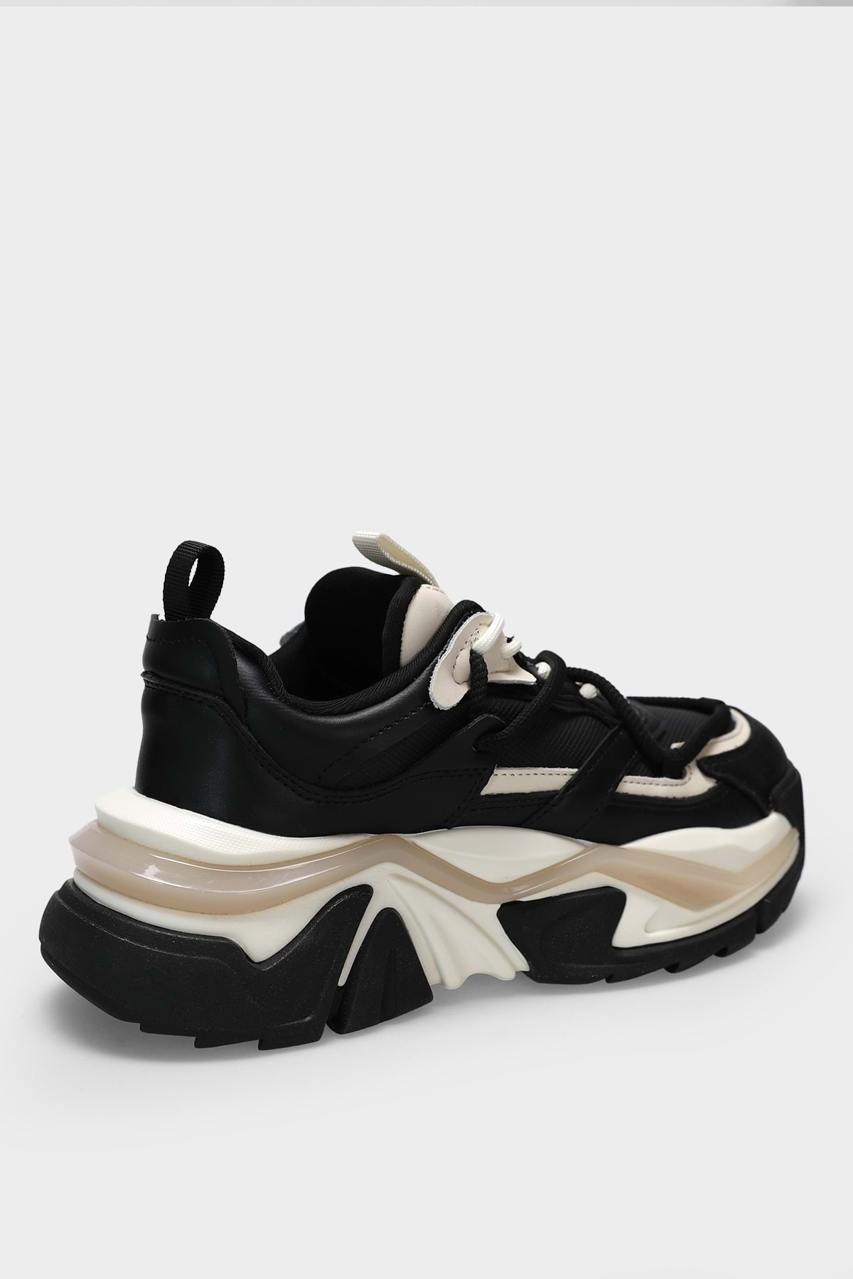 122230015 Kate Sneaker Unisex Deri Spor Ayakkabı SİYAH / Beden : 38 / Cinsiyet : Unisex