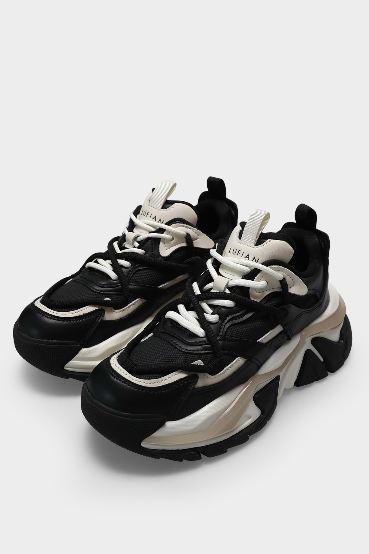 122230015 Kate Sneaker Unisex Deri Spor Ayakkabı SİYAH / Beden : 38 / Cinsiyet : Unisex