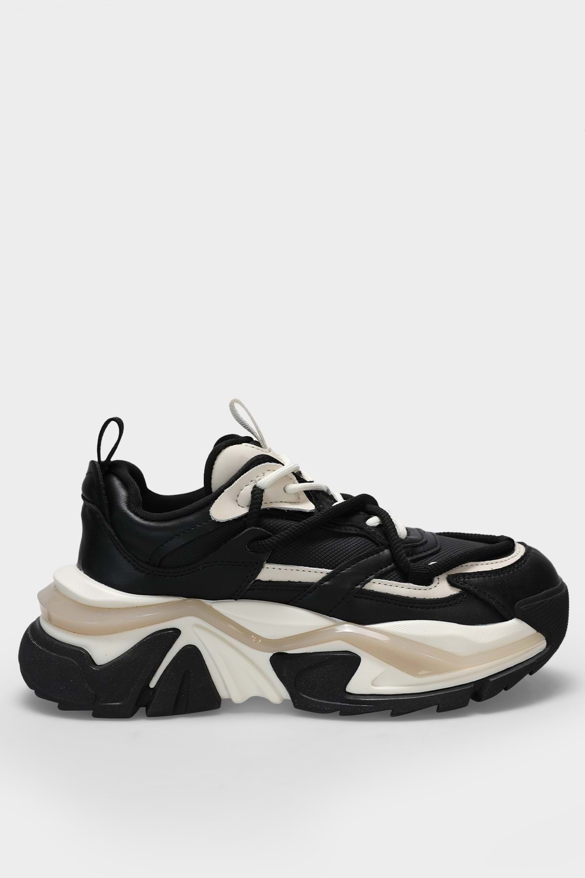 122230015 Kate Sneaker Unisex Deri Spor Ayakkabı SİYAH / Beden : 38 / Cinsiyet : Unisex