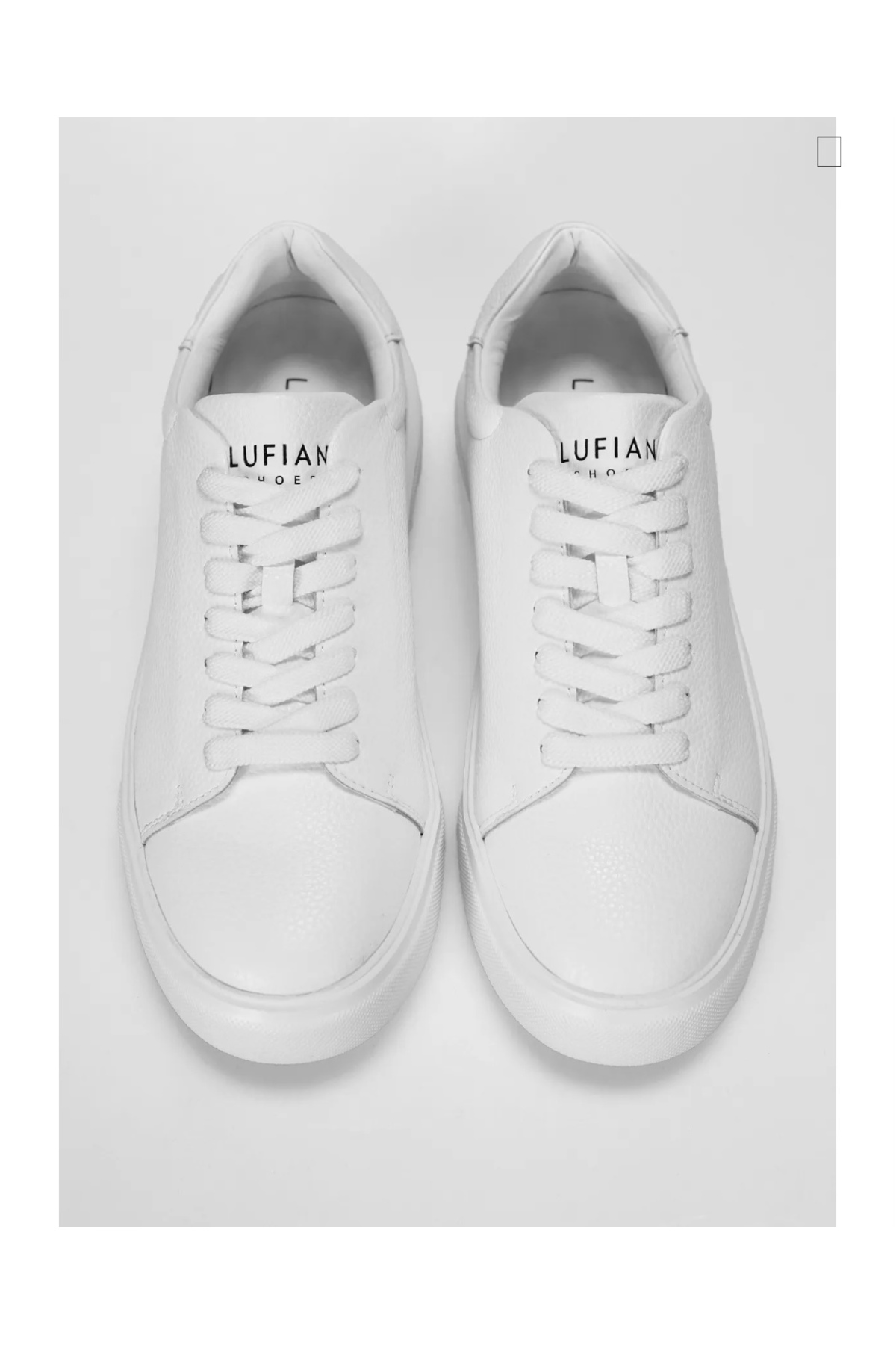 LUFİAN TOMMY ERKEK DERİ SNEAKER BEYAZ AYAKKABI / Beden : 42 / Cinsiyet : Erkek