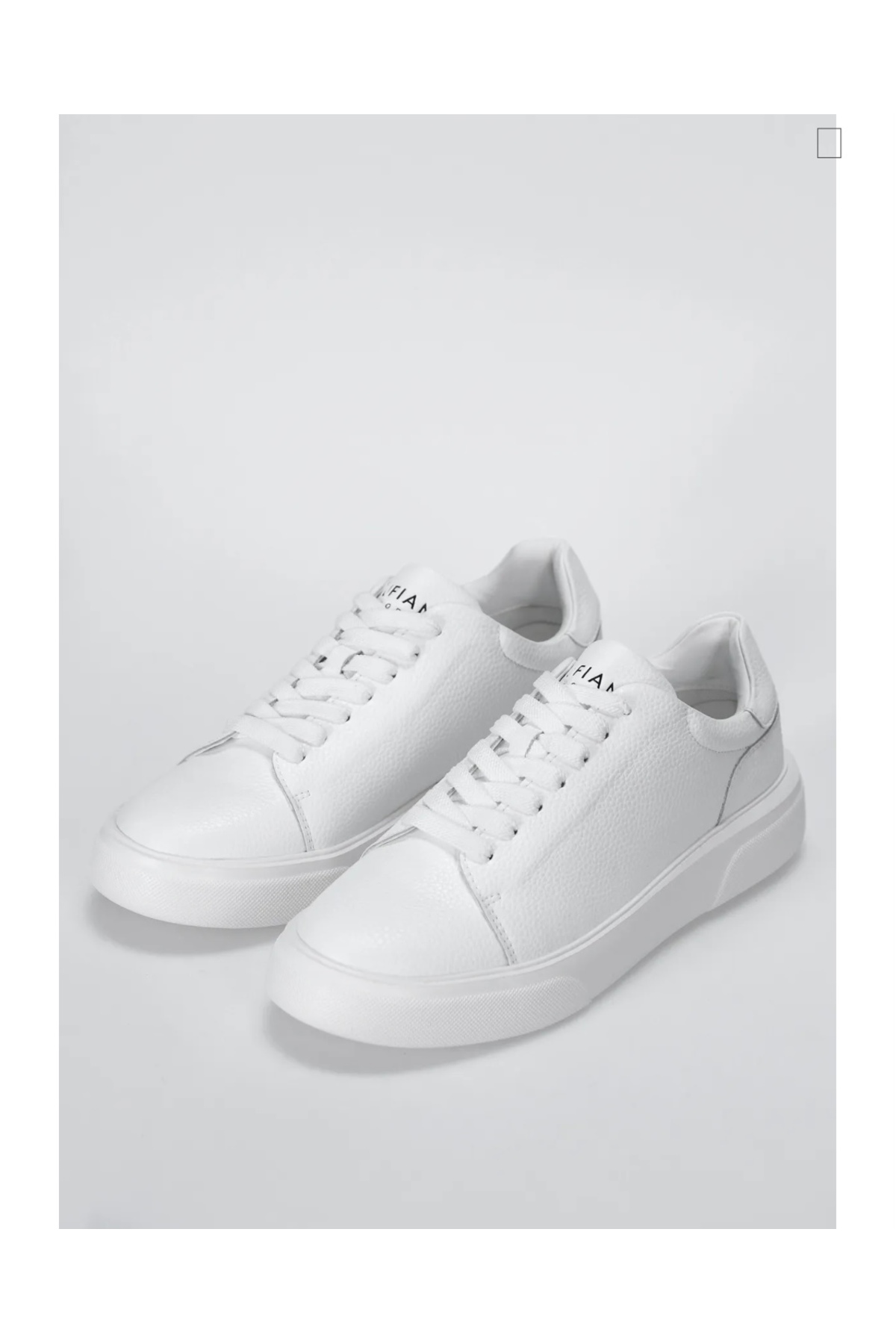 LUFİAN TOMMY ERKEK DERİ SNEAKER BEYAZ AYAKKABI / Beden : 40 / Cinsiyet : Erkek