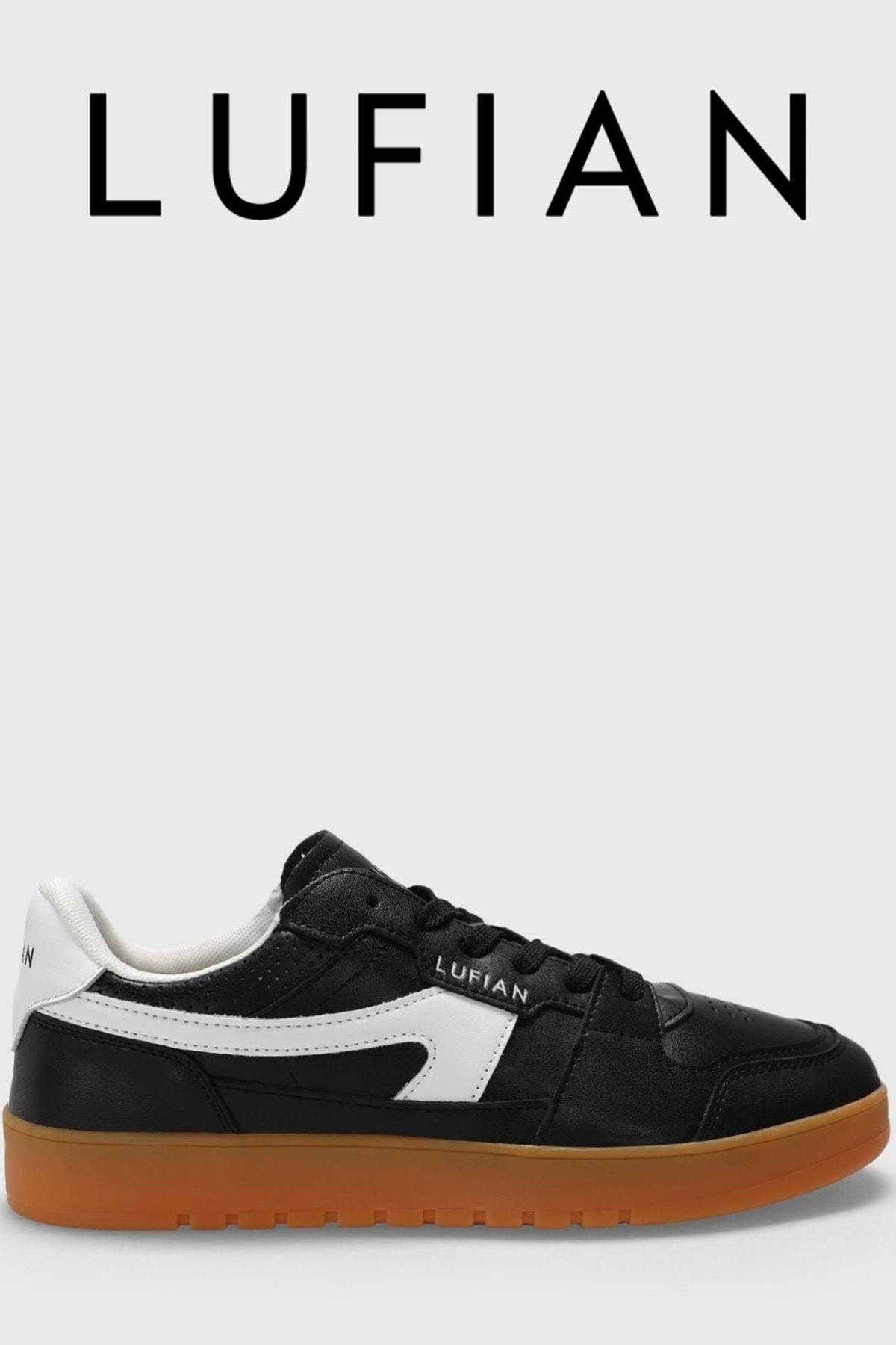 111230256 Jake Sneaker Erkek Deri Ayakkabı SİYAH / Beden : 42 / Cinsiyet : Erkek