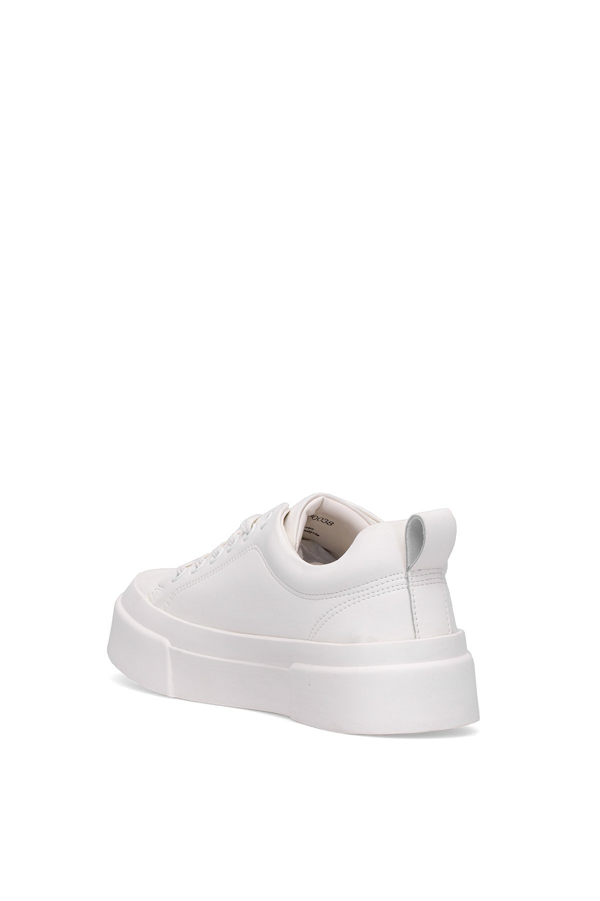 121230038 Mia Kadın Hakiki Deri Klasik Sneaker Beyaz / Beden : 37 / Cinsiyet : Kadın / Kız