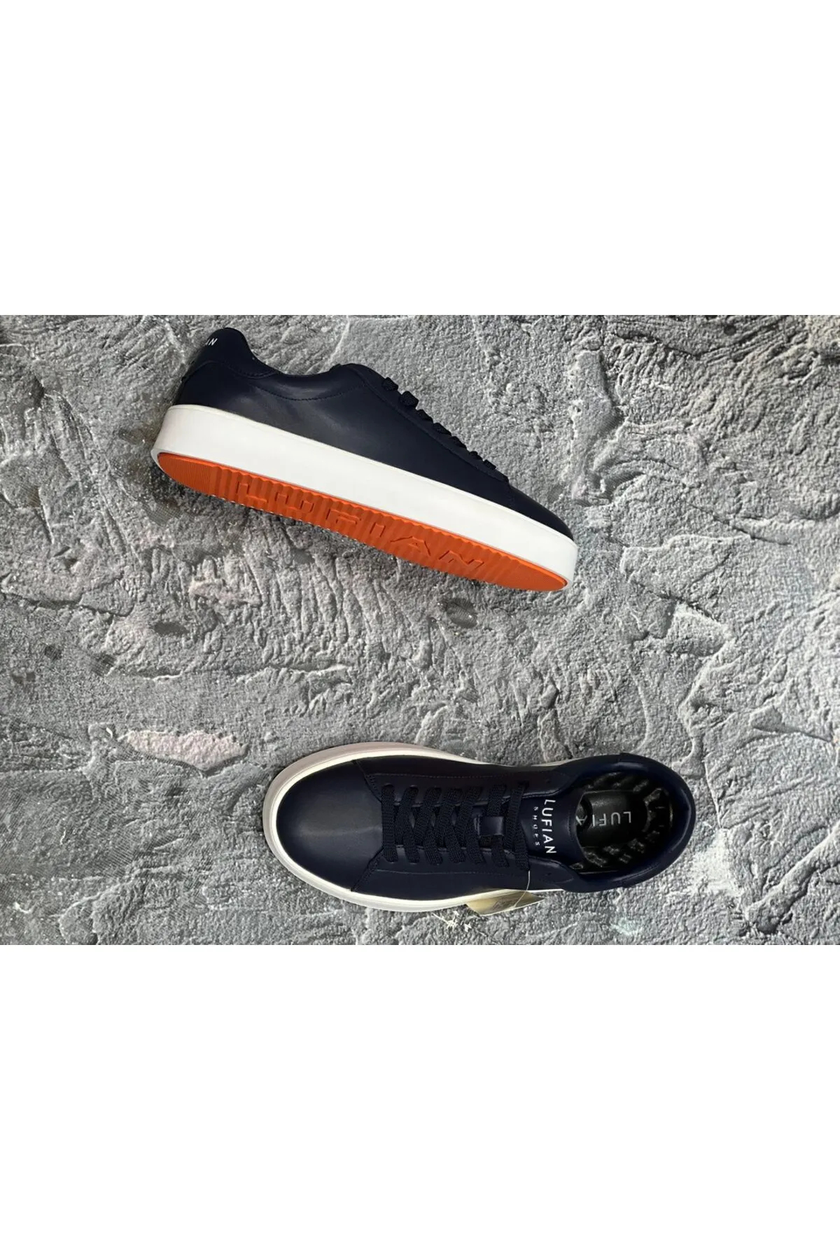 Anton Sneaker Erkek Deri Ayakkabı Lacivert 111230254 / Beden : 42 / Cinsiyet : Erkek