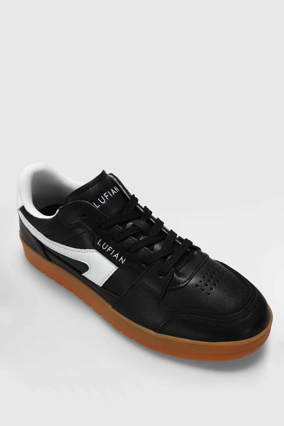 Jake Erkek Siyah Sneaker Ayakkabi %100 Dana Deri Erkek Ayakkabi / Beden : 41 / Cinsiyet : Erkek