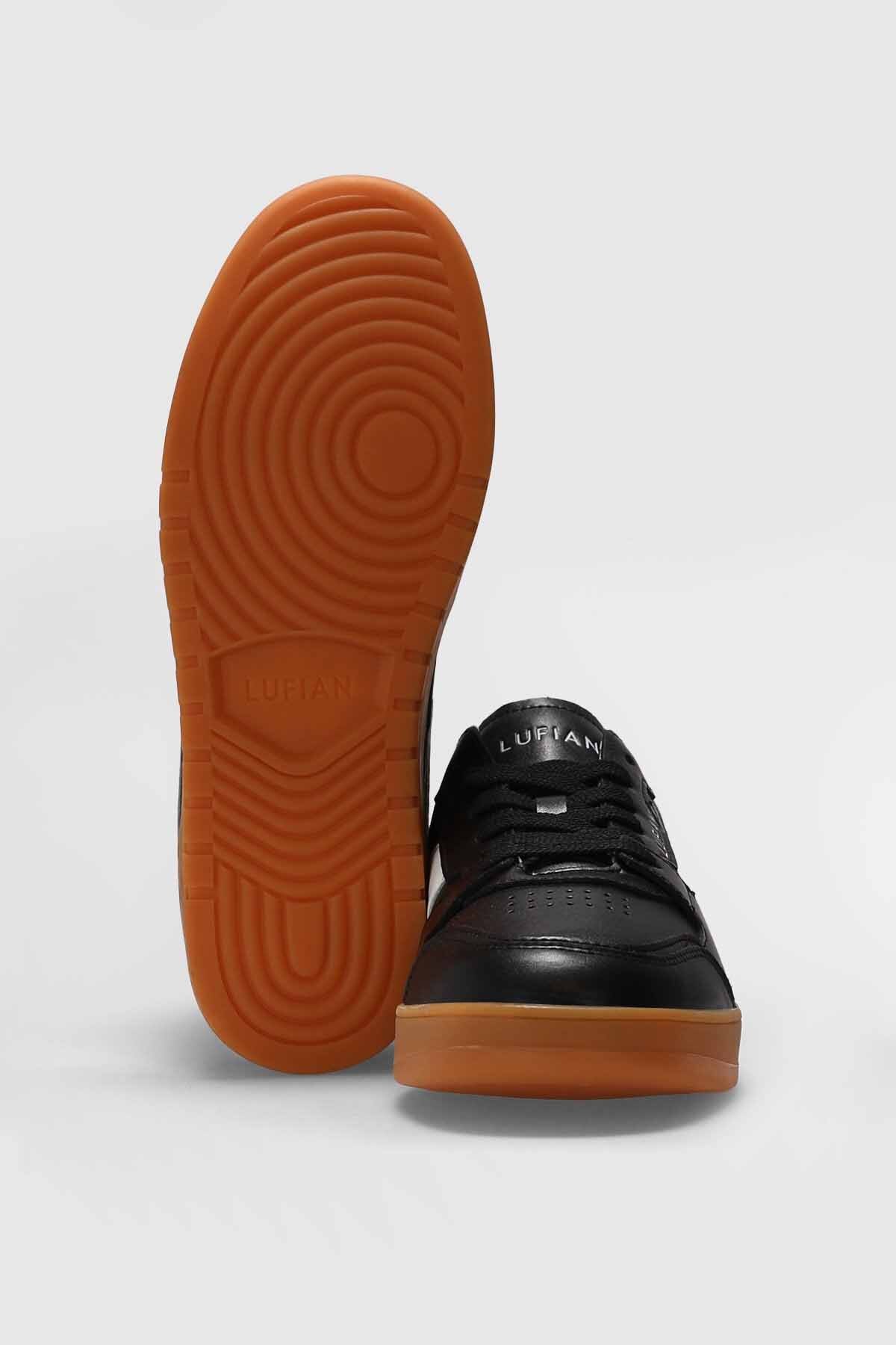 Jake Erkek Siyah Sneaker Ayakkabi %100 Dana Deri Erkek Ayakkabi / Beden : 42 / Cinsiyet : Erkek