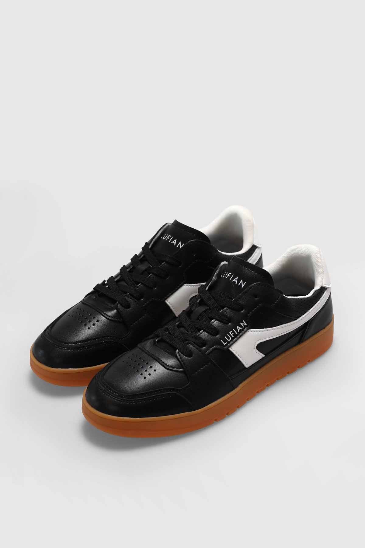 Jake Erkek Siyah Sneaker Ayakkabi %100 Dana Deri Erkek Ayakkabi / Beden : 41 / Cinsiyet : Erkek