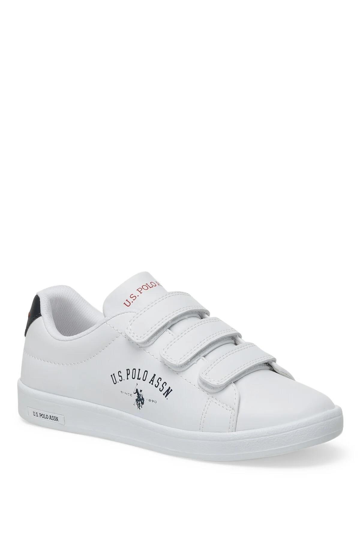 U.S. Polo Assn. Singer 2PR Beyaz Cırtlı Kadın Sneaker / Beden : 38 / Cinsiyet : Kadın / Kız
