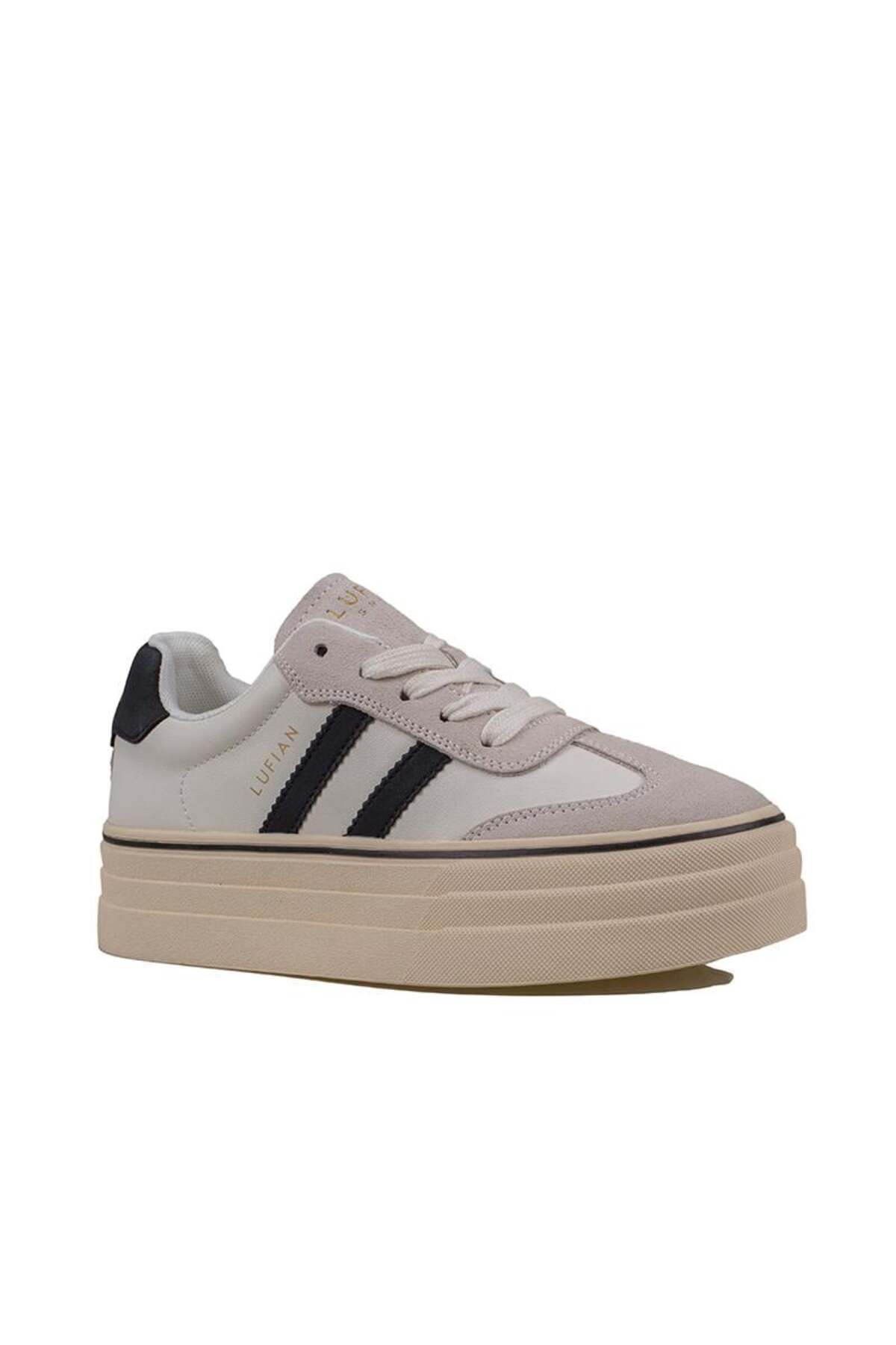 Beyaz Angela Kadın Kalın Taban Sneaker / Beden : 39 / Cinsiyet : Kadın / Kız