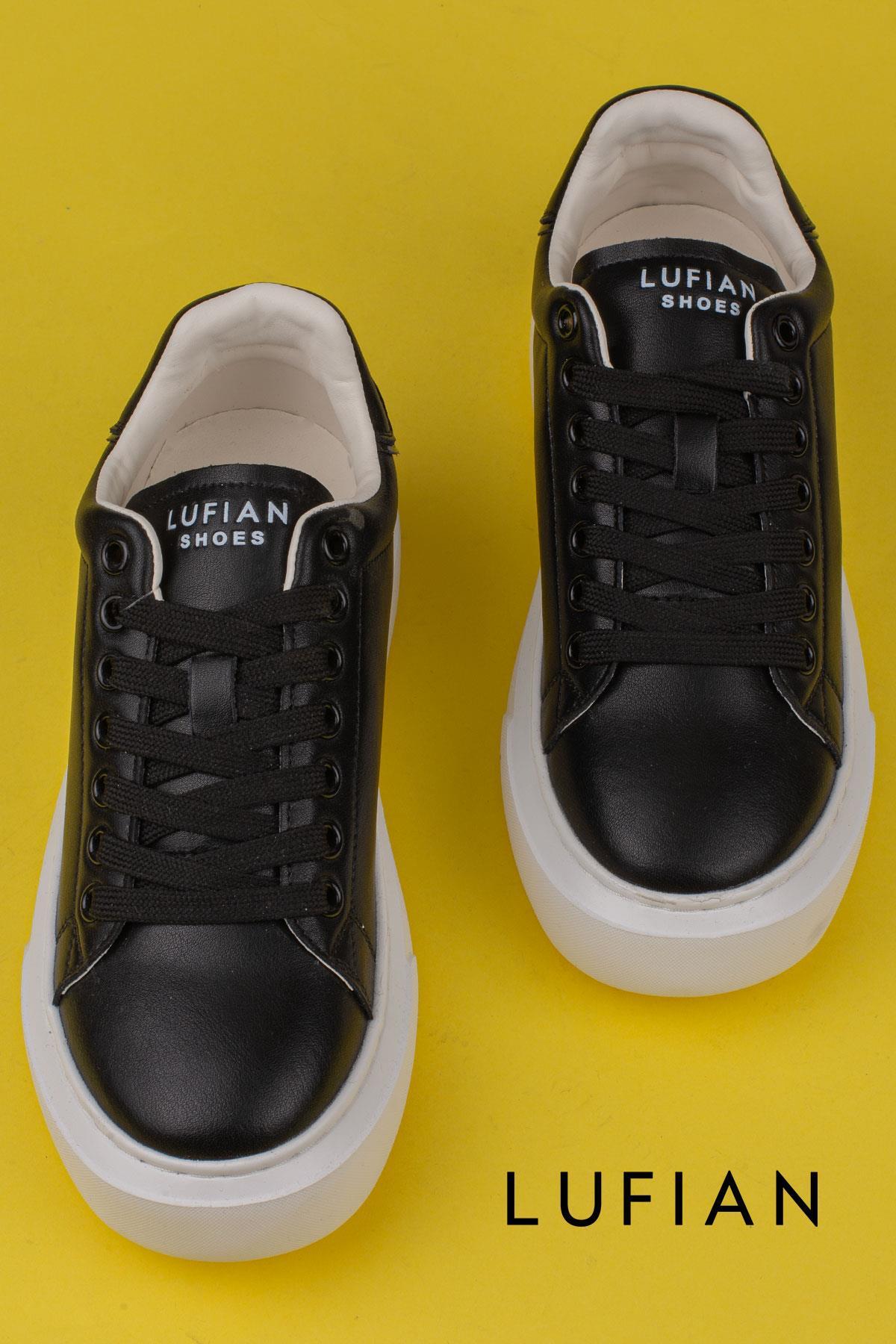 Siyah Amy Hakiki Deri Kadın Sneaker / Beden : 39 / Cinsiyet : Kadın / Kız