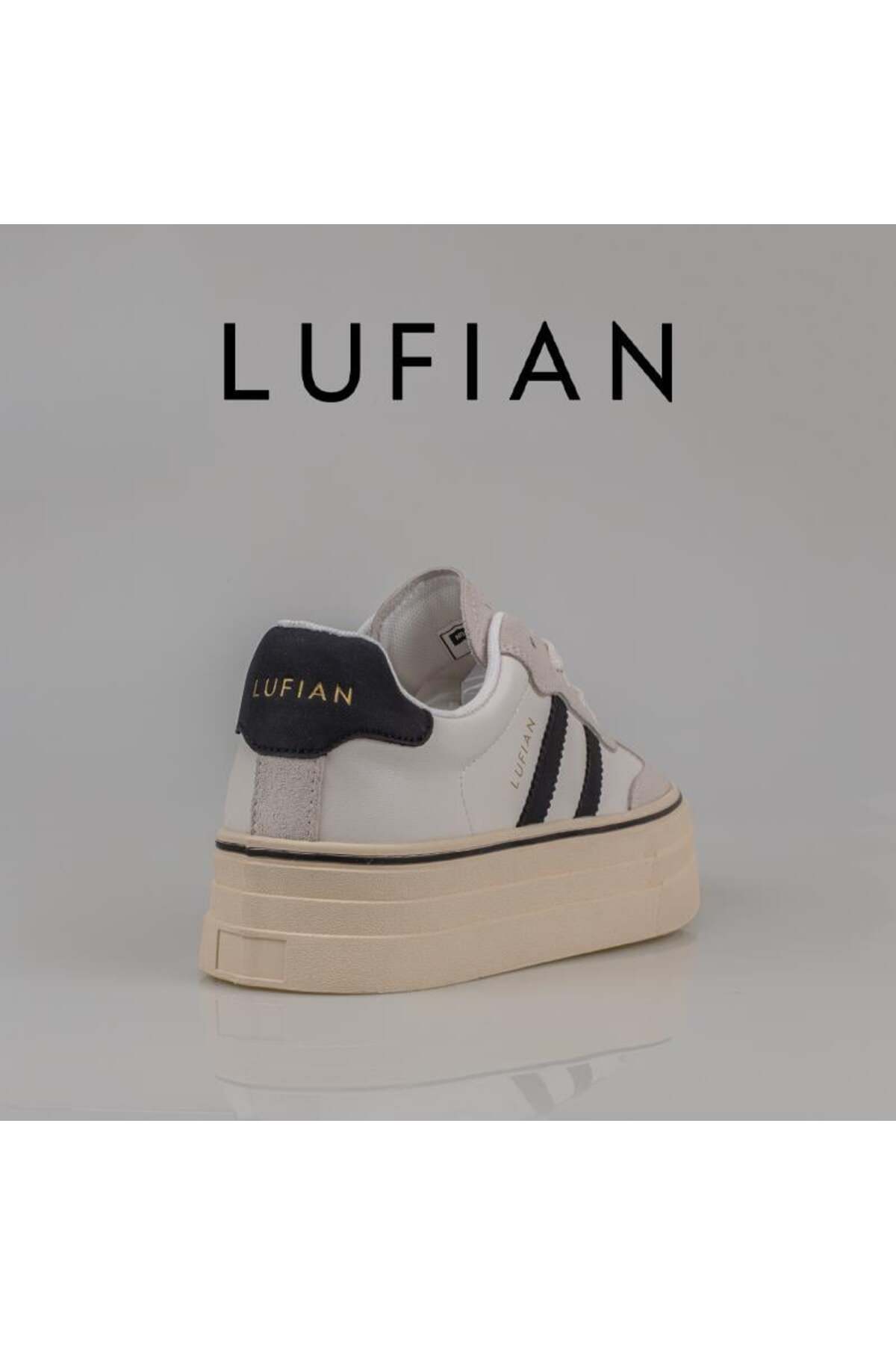 Beyaz Angela Kadın Kalın Taban Sneaker / Beden : 39 / Cinsiyet : Kadın / Kız