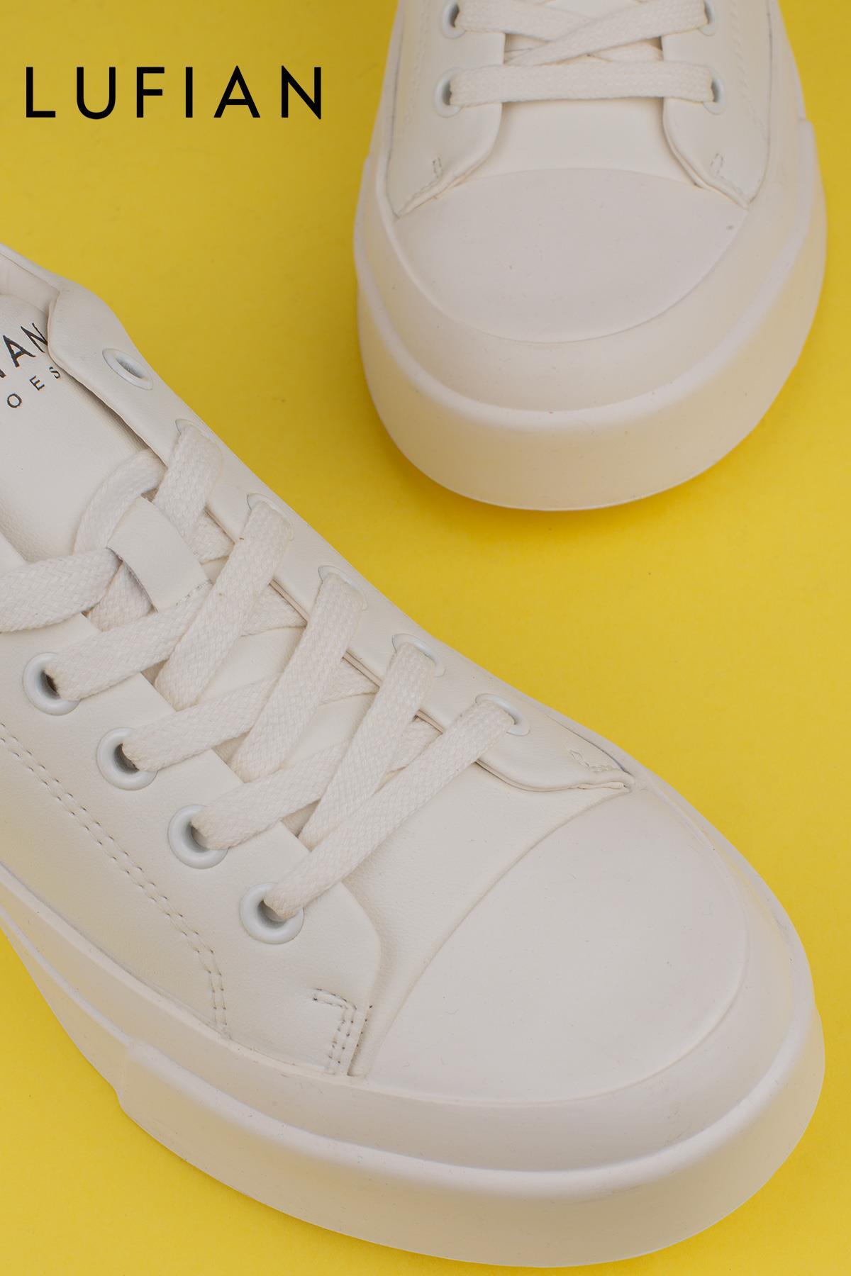 Beyaz Mia Kadın Sneaker Ayakkabı / Beden : 40 / Cinsiyet : Kadın / Kız