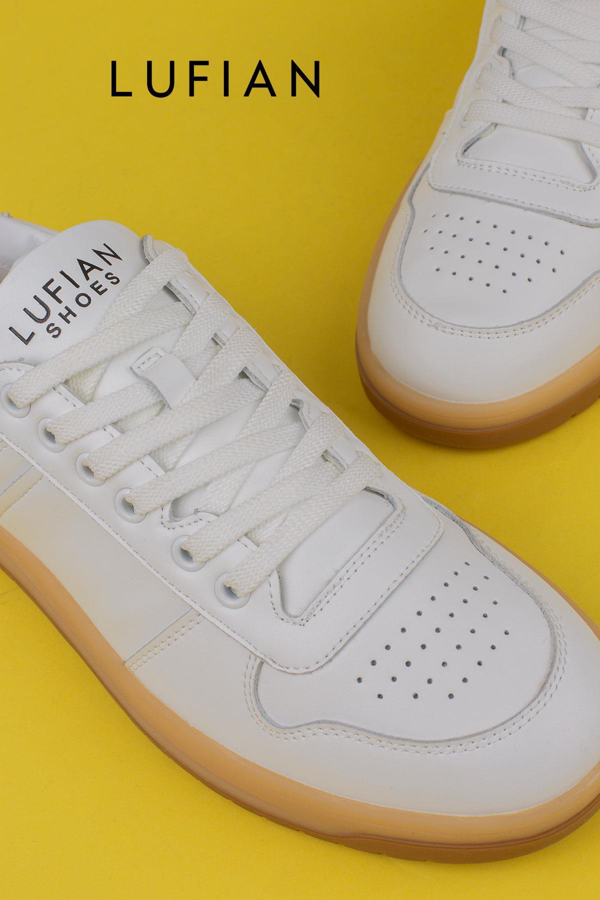 Beyaz Omar Erkek Sneaker Ayakkabı / Beden : 42 / Cinsiyet : Erkek