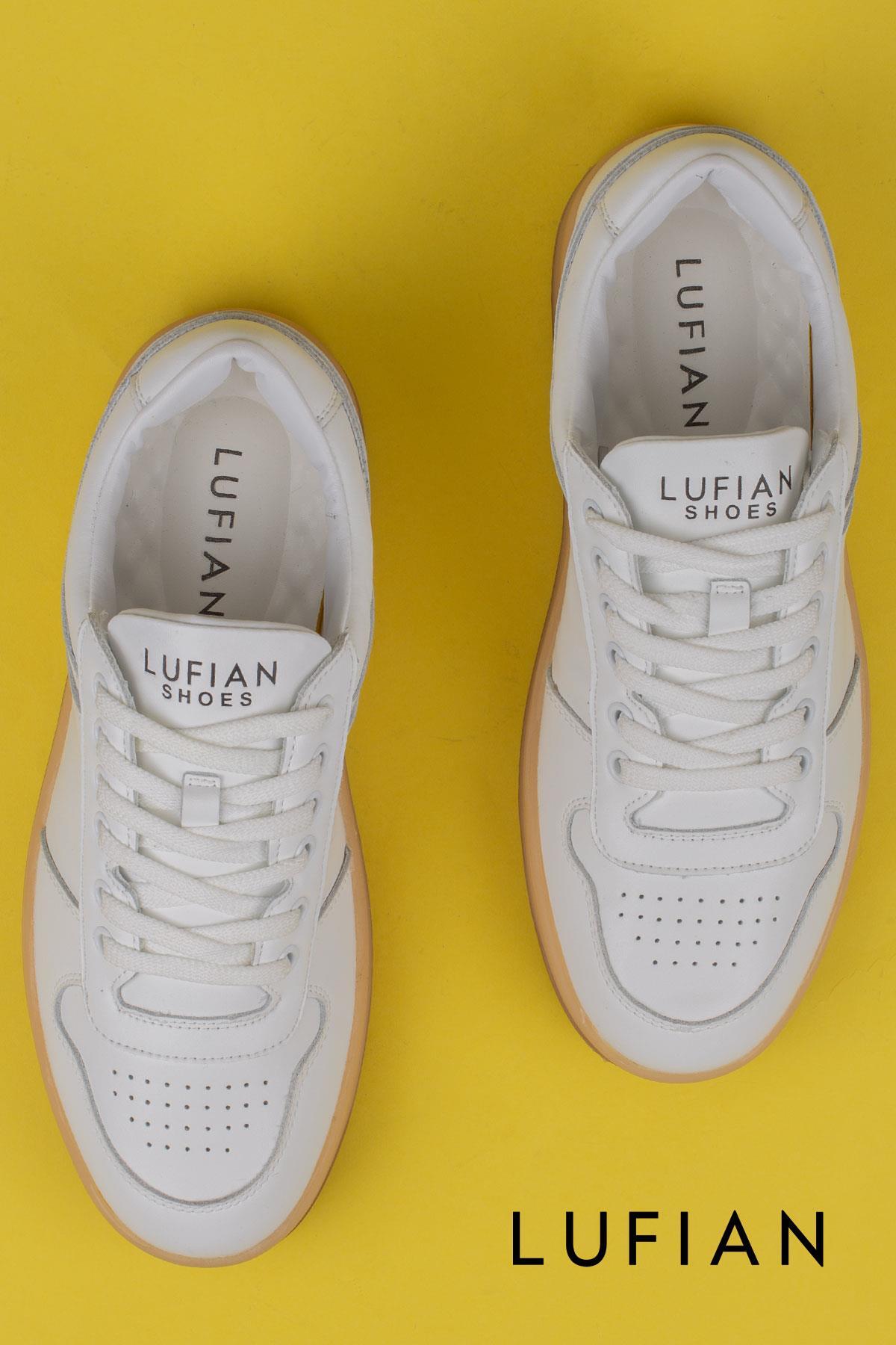 Beyaz Omar Erkek Sneaker Ayakkabı / Beden : 41 / Cinsiyet : Erkek