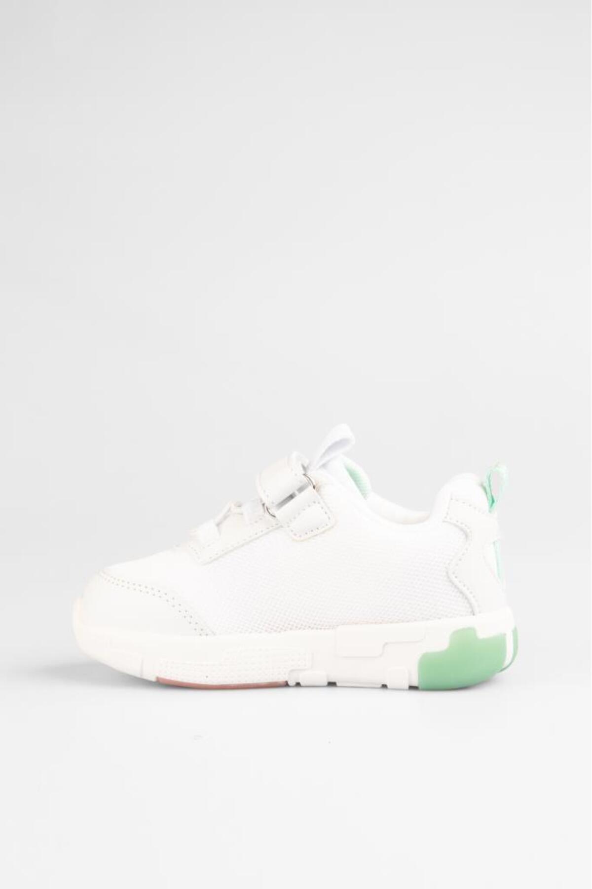 Number Beyaz Yeşil Çocuk Sneakers / Beden : 29 / Cinsiyet : Unisex