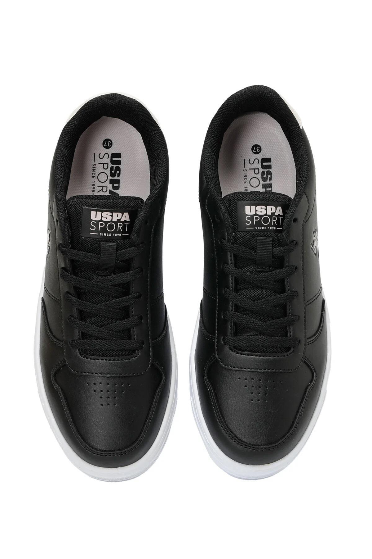 U.S. Polo Assn 3W ELLIS 3PR Siyah Kadın Sneaker Ayakkabı / Beden : 36 / Cinsiyet : Kadın / Kız