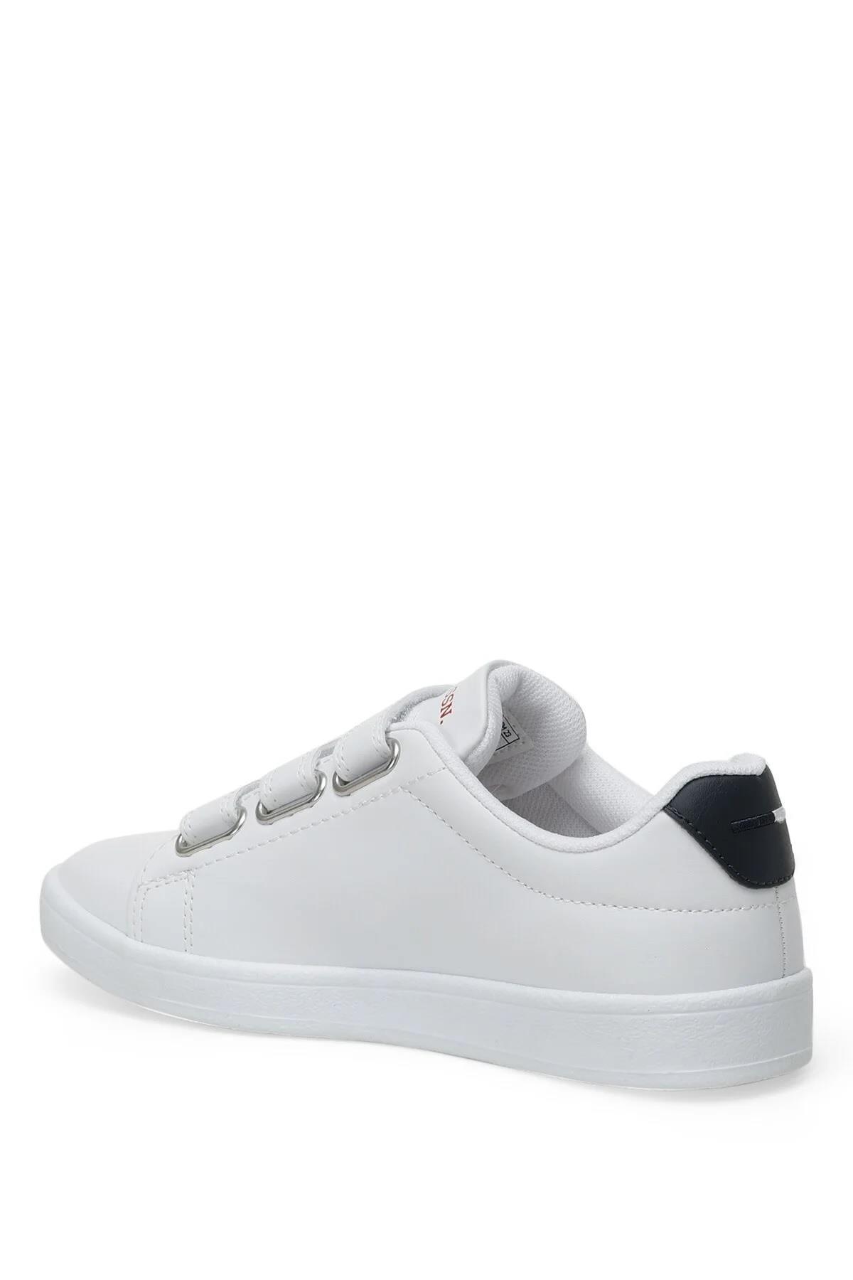 U.S. Polo Assn. Singer 2PR Beyaz Cırtlı Kadın Sneaker / Beden : 38 / Cinsiyet : Kadın / Kız