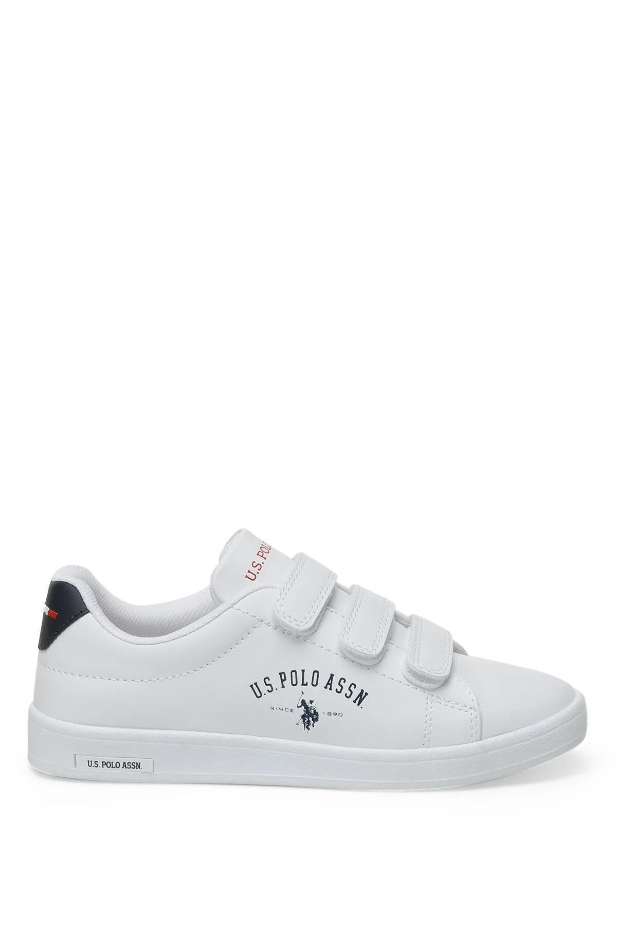 U.S. Polo Assn. Singer 2PR Beyaz Cırtlı Kadın Sneaker / Beden : 38 / Cinsiyet : Kadın / Kız