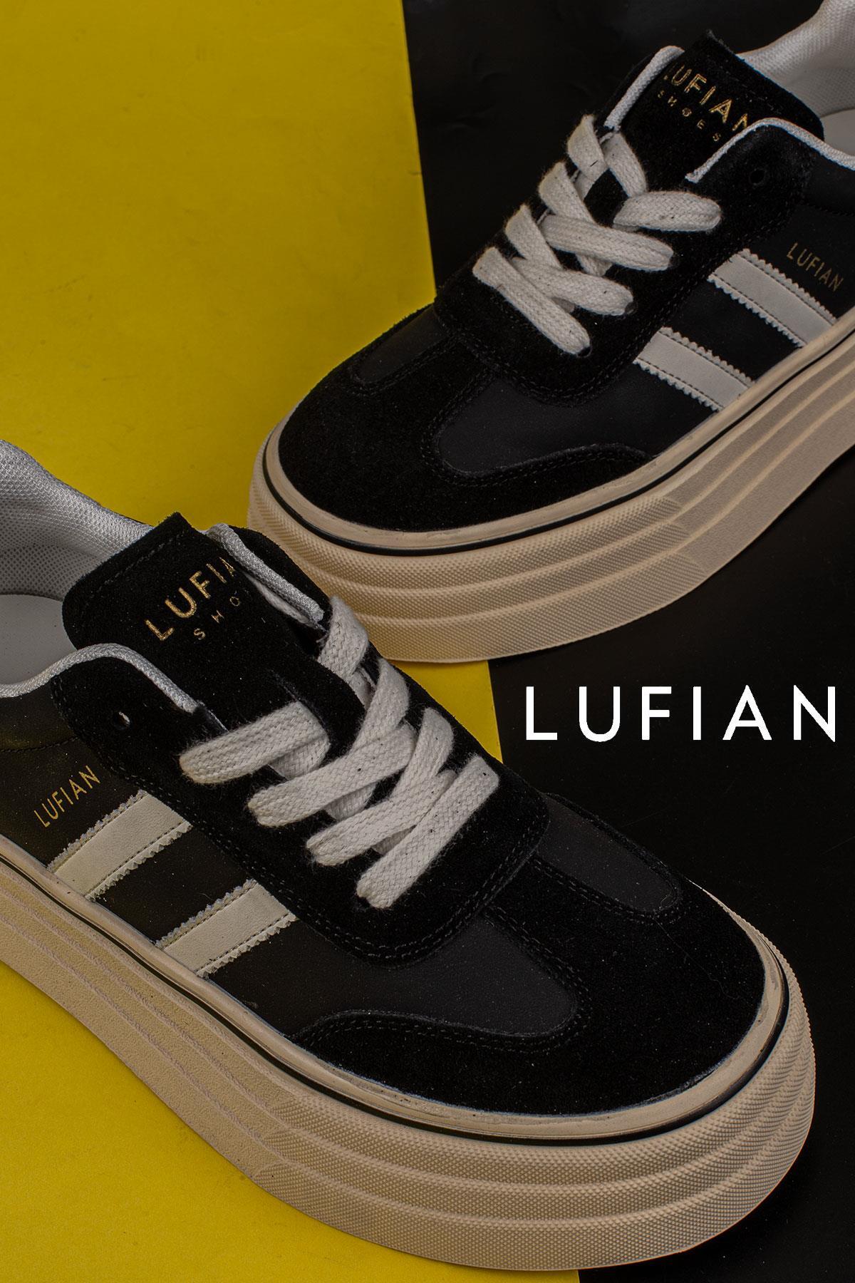 Siyah Angela Kadın Kalın Taban Sneaker / Beden : 36 / Cinsiyet : Kadın / Kız