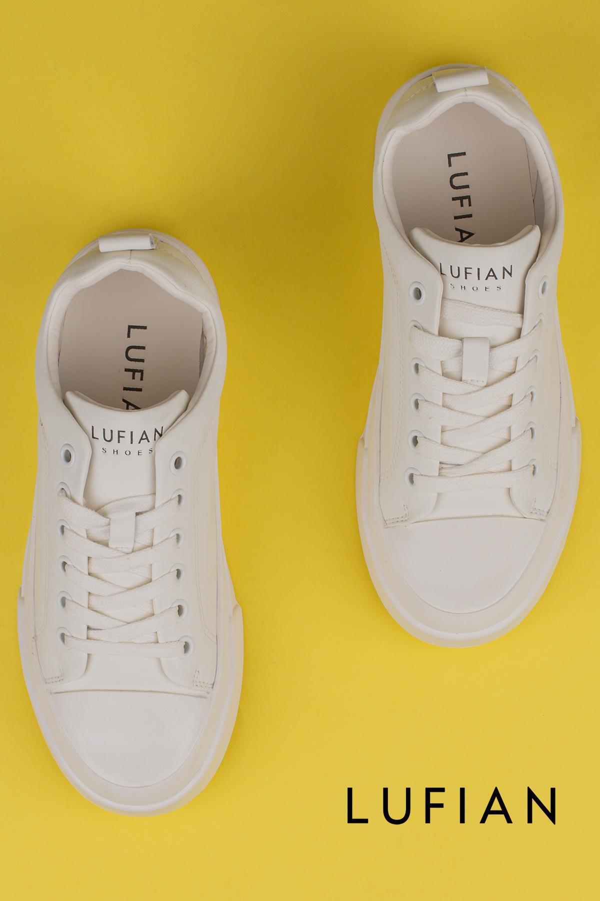 Beyaz Mia Kadın Sneaker Ayakkabı / Beden : 37 / Cinsiyet : Kadın / Kız