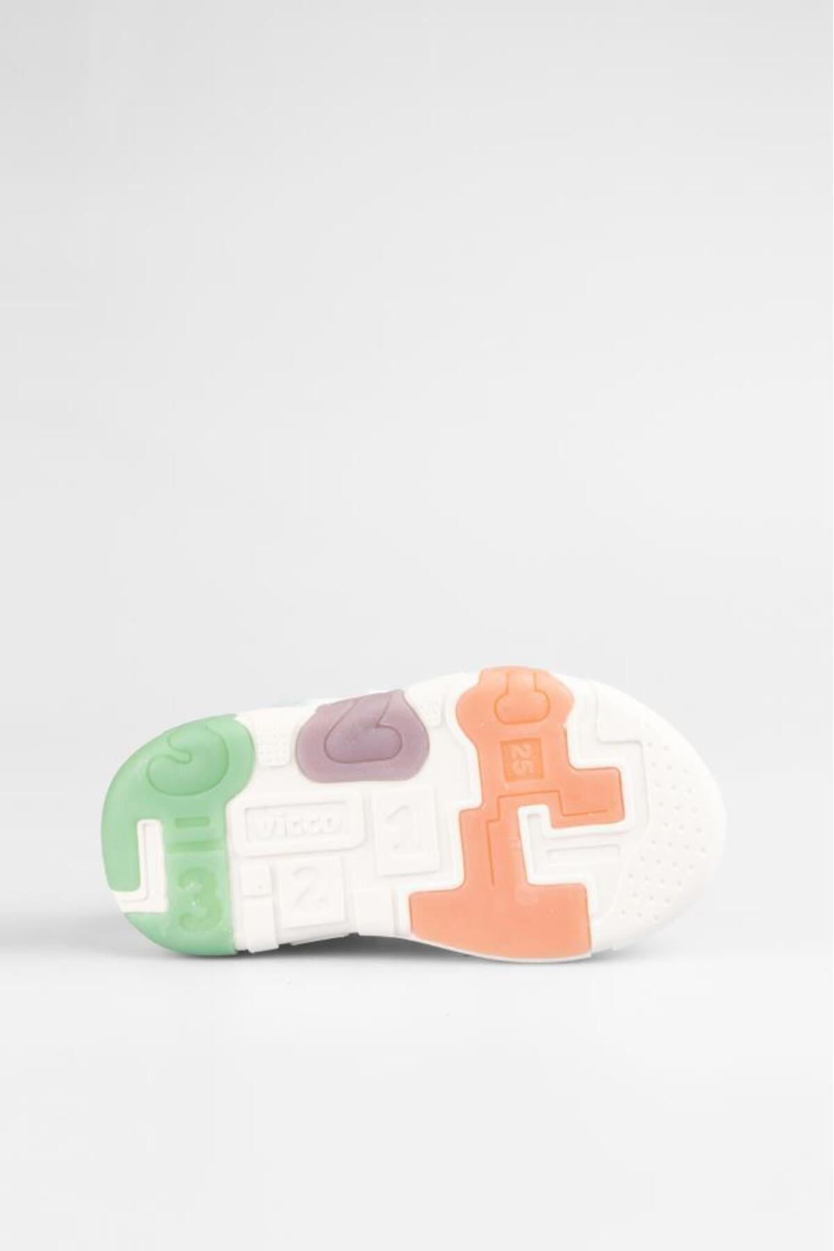 Number Beyaz Yeşil Çocuk Sneakers / Beden : 29 / Cinsiyet : Unisex