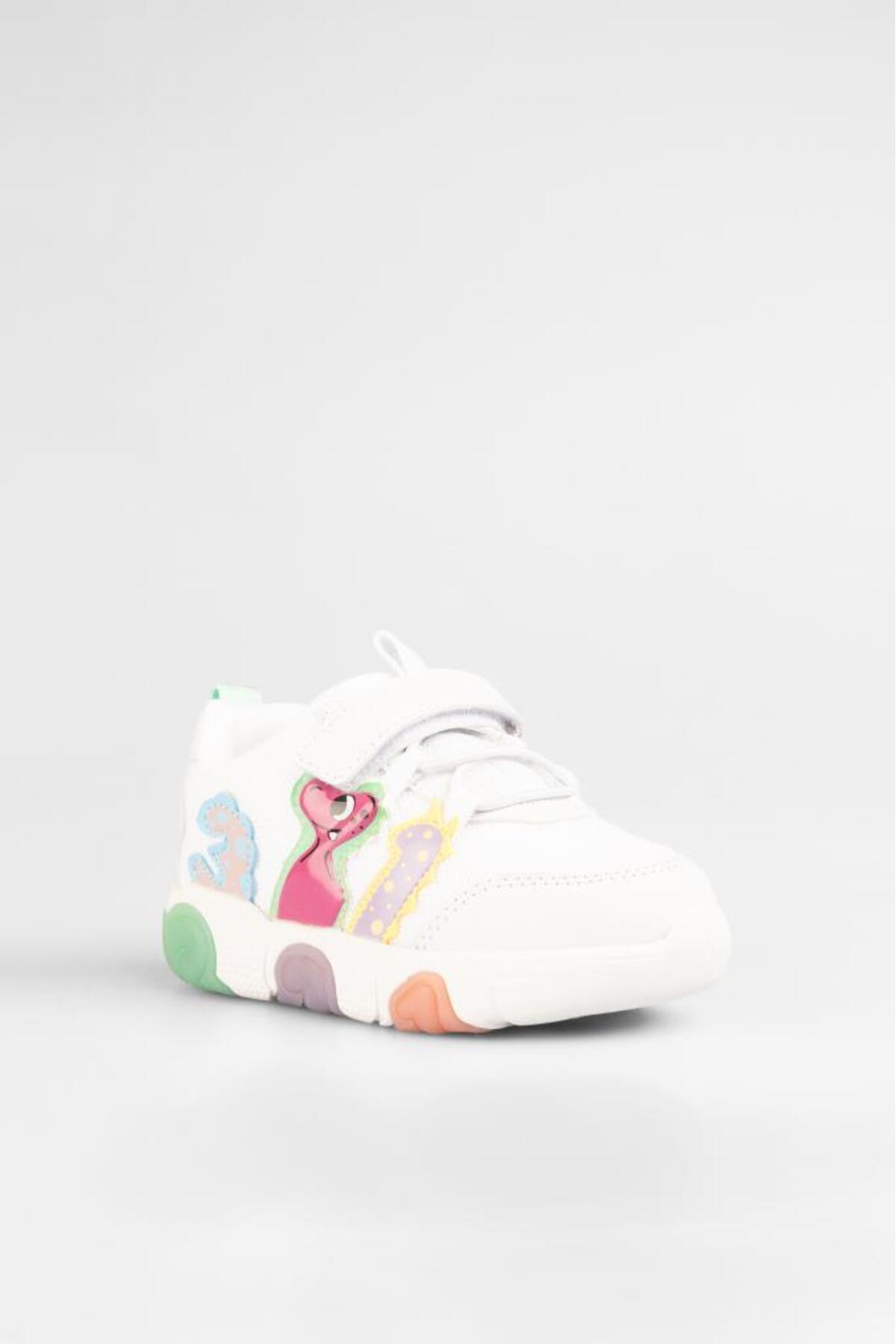 Number Beyaz Yeşil Çocuk Sneakers / Beden : 29 / Cinsiyet : Unisex