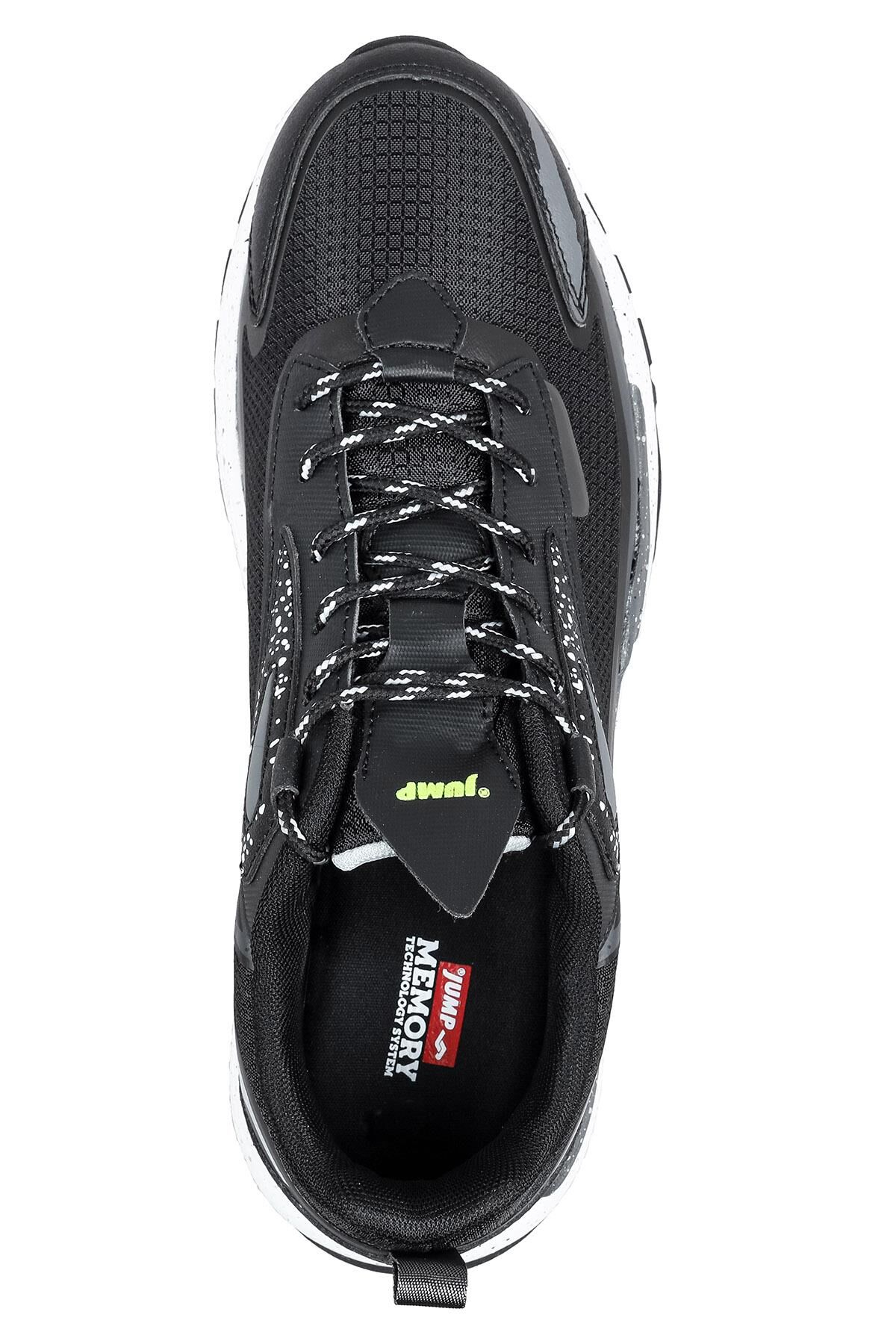 29726 Erkek Spor Ayakkabı Siyah Beyaz / Beden : 44 / Cinsiyet : Erkek