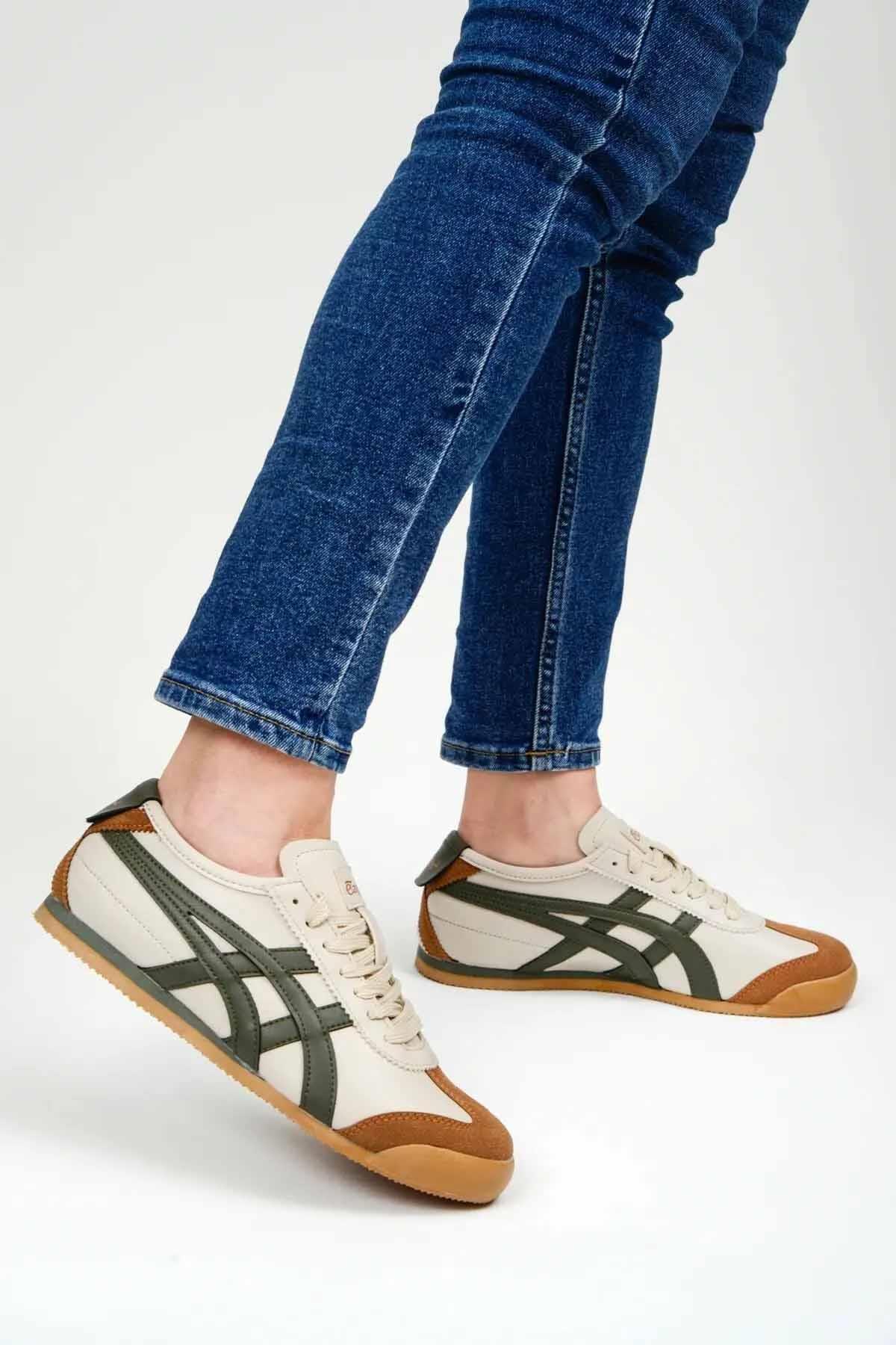 E-Tayger Kadın Spor Ayakkabı Kadın Sneaker Ayakkabı E-2007Bej / Beden : 38 / Cinsiyet : Kadın / Kız