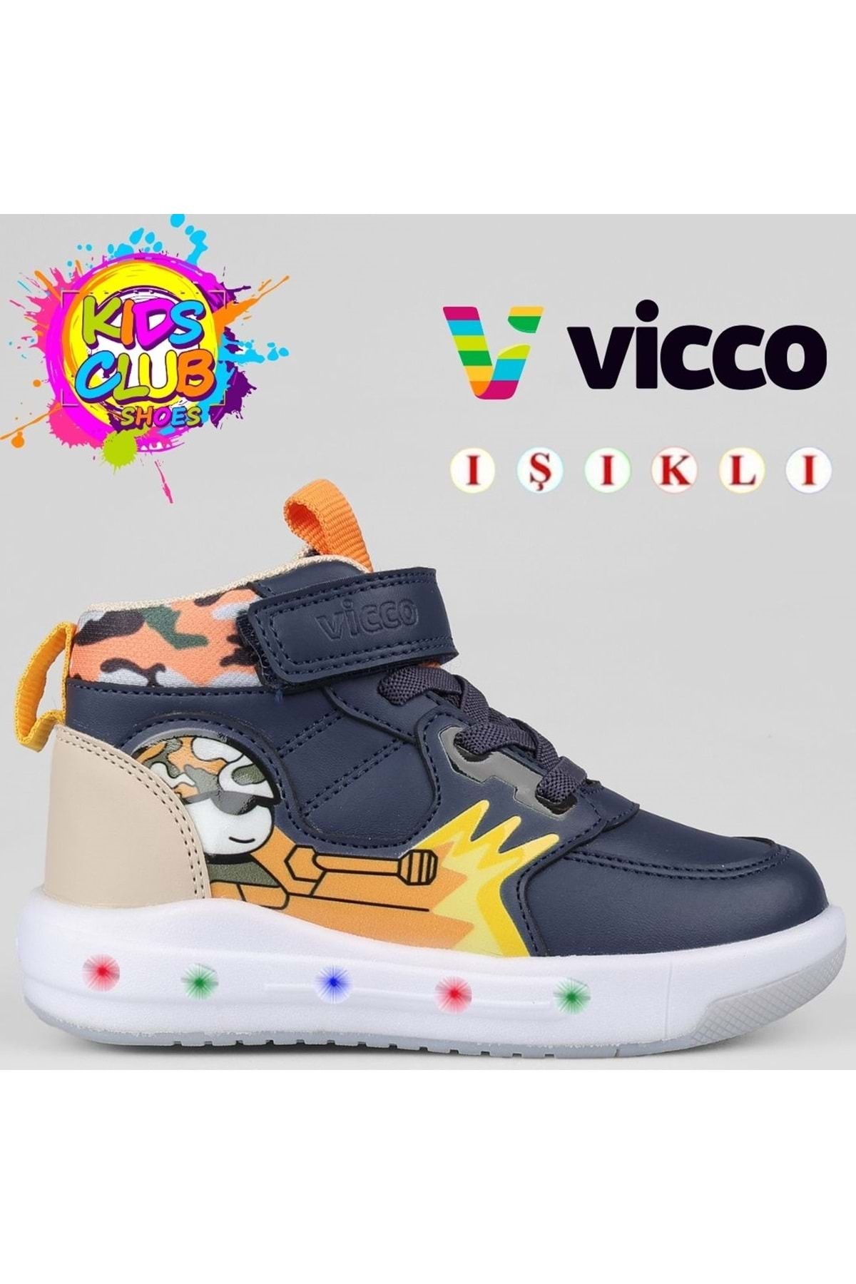 Dragus Phylon Kauçuk Taban Ortopedik Işıklı Çocuk Bot LACİVERT / Beden : 30 / Cinsiyet : Unisex