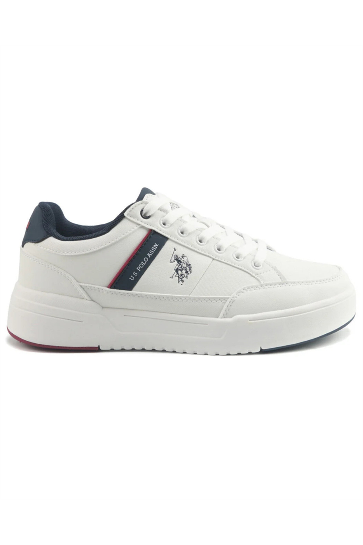 U.s. Polo Assn. Nevada 5Pr Erkek Beyaz (40-45) Sneaker Ayakkabı / Beden : 41 / Cinsiyet : Erkek