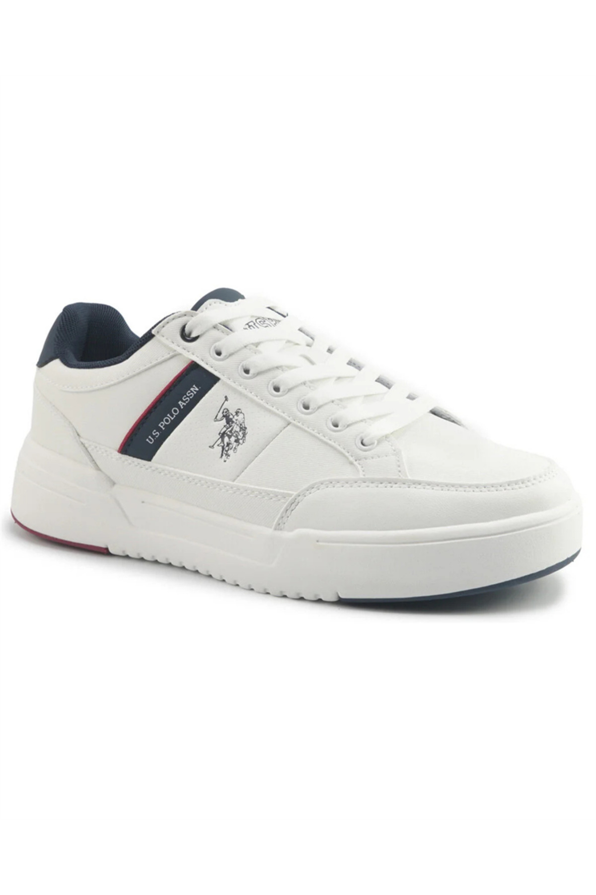 U.s. Polo Assn. Nevada 5Pr Erkek Beyaz (40-45) Sneaker Ayakkabı / Beden : 41 / Cinsiyet : Erkek