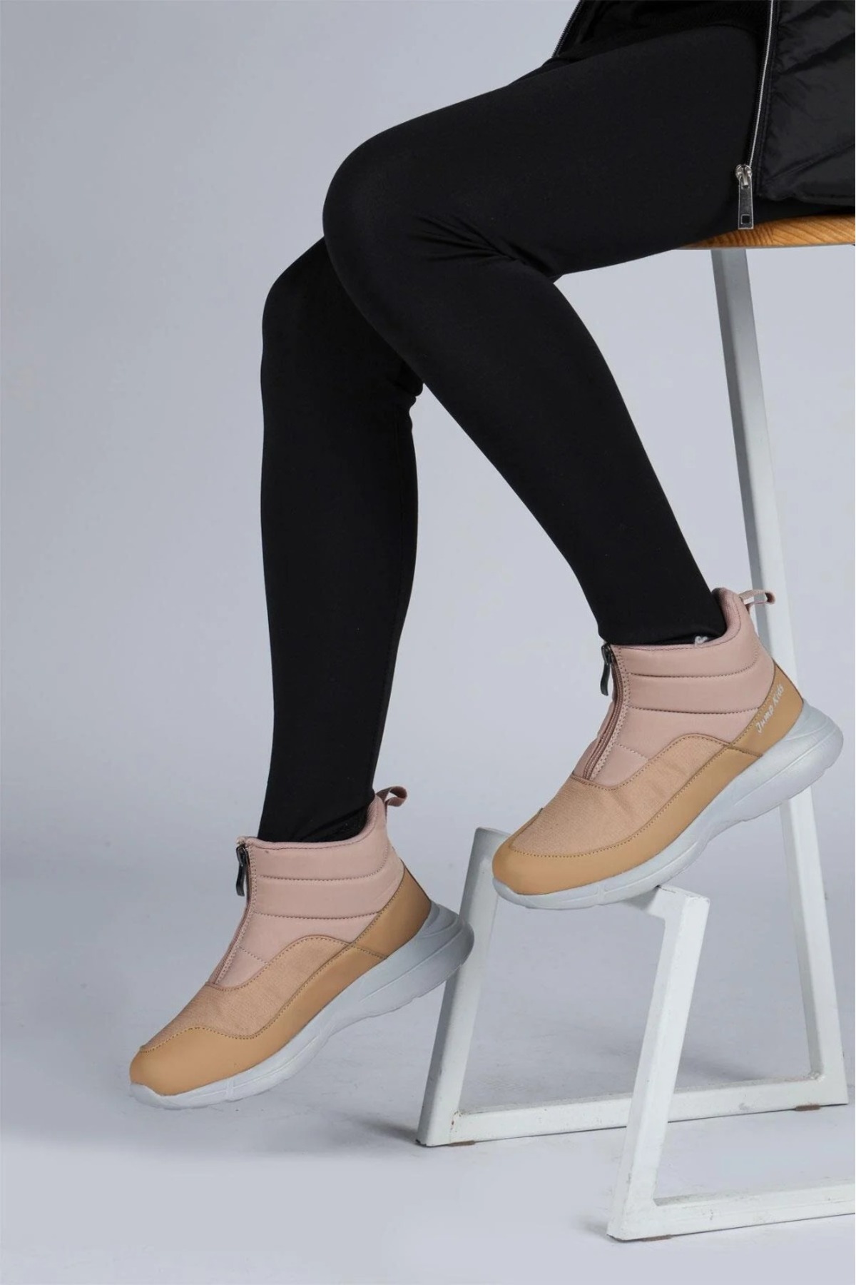 29177 Fermuarlı Çocuk Günlük Bot / Beden : 32 / Cinsiyet : Unisex