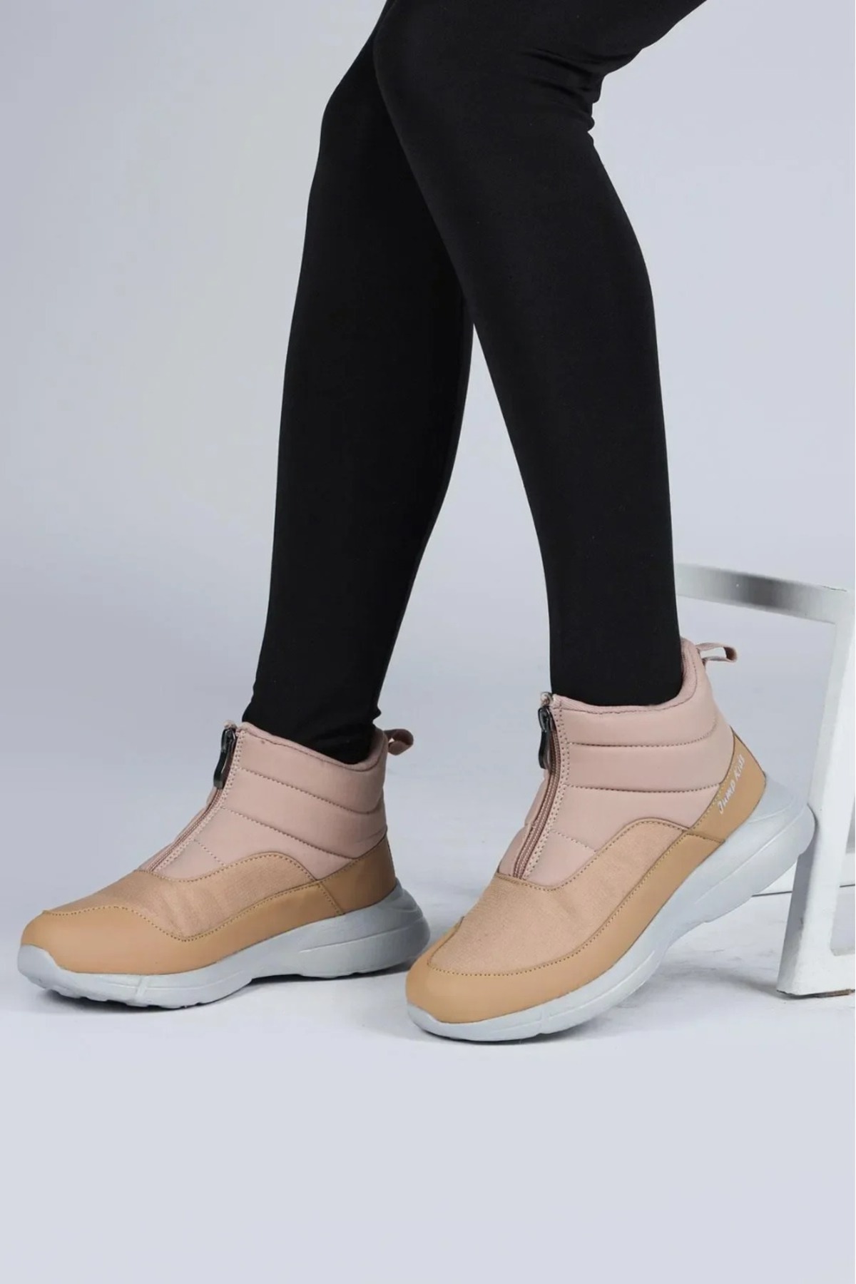 29177 Fermuarlı Çocuk Günlük Bot / Beden : 32 / Cinsiyet : Unisex