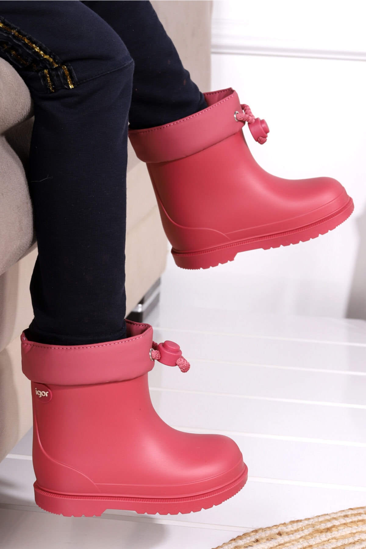 W10257 Bimbi Euri Kız/erkek Çocuk Su Geçirmez Yağmur Kar Çizmesi / Beden : 22 / Cinsiyet : Unisex