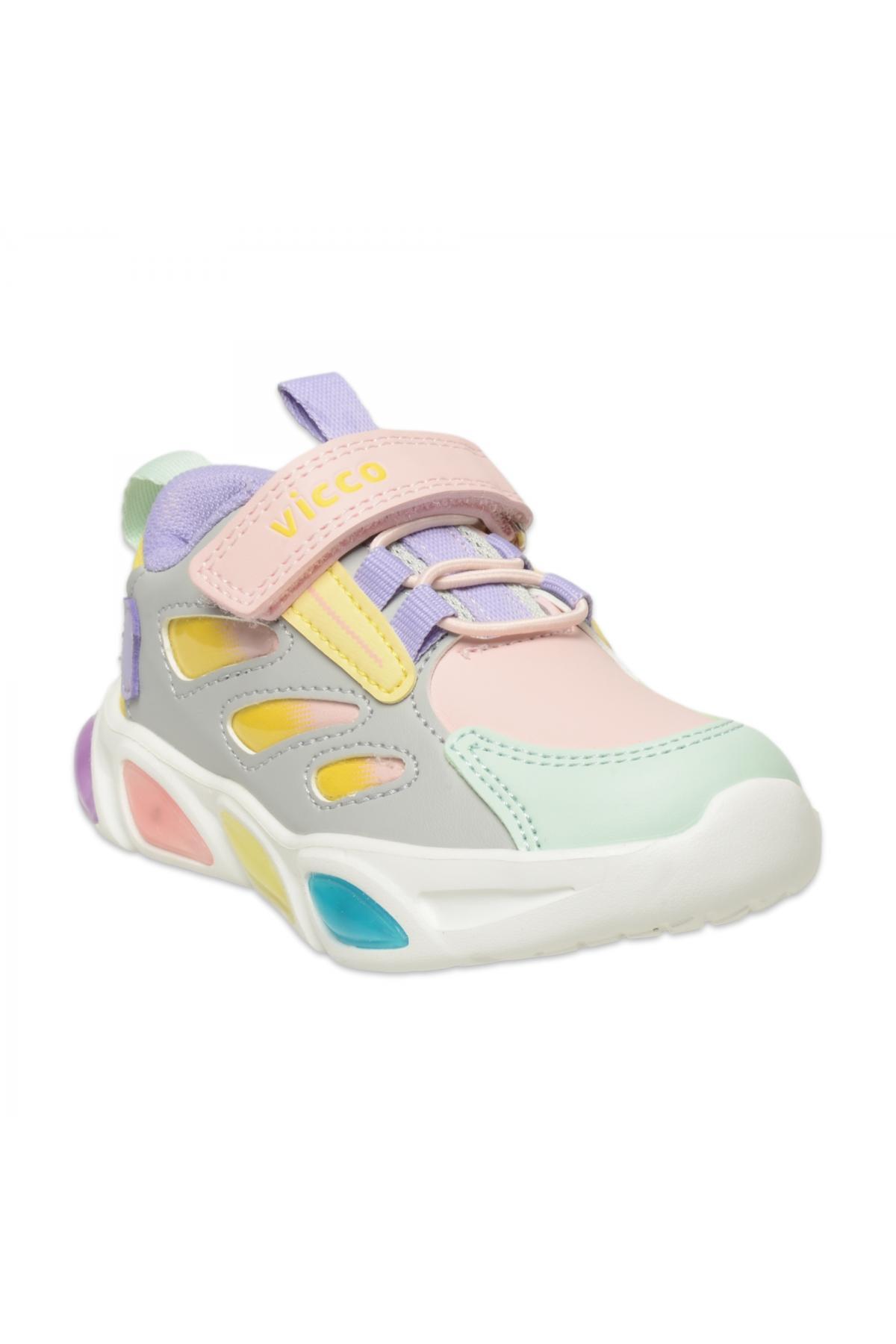 346.B25K.227 Lamb Bebe Işıklı Phylon Gümüş Çocuk Spor Ayakkabı / Beden : 25 / Cinsiyet : Unisex