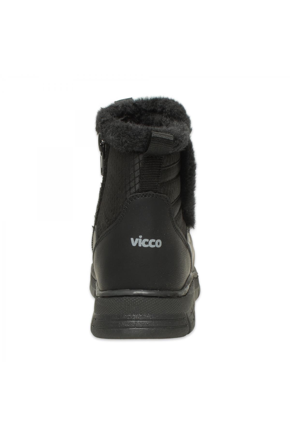 946.P25K432 Nagoya Patik Siyah-Beyaz Çocuk Bot / Beden : 30 / Cinsiyet : Unisex