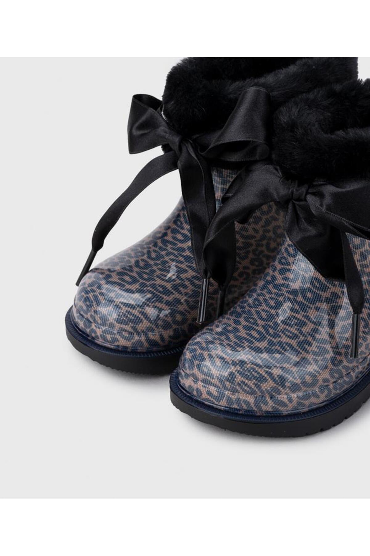 W10338-002 Bimbi Leo Soft Kız Çocuk Yağmur Çizmesi Siyah / Beden : 20 / Cinsiyet : Kadın / Kız